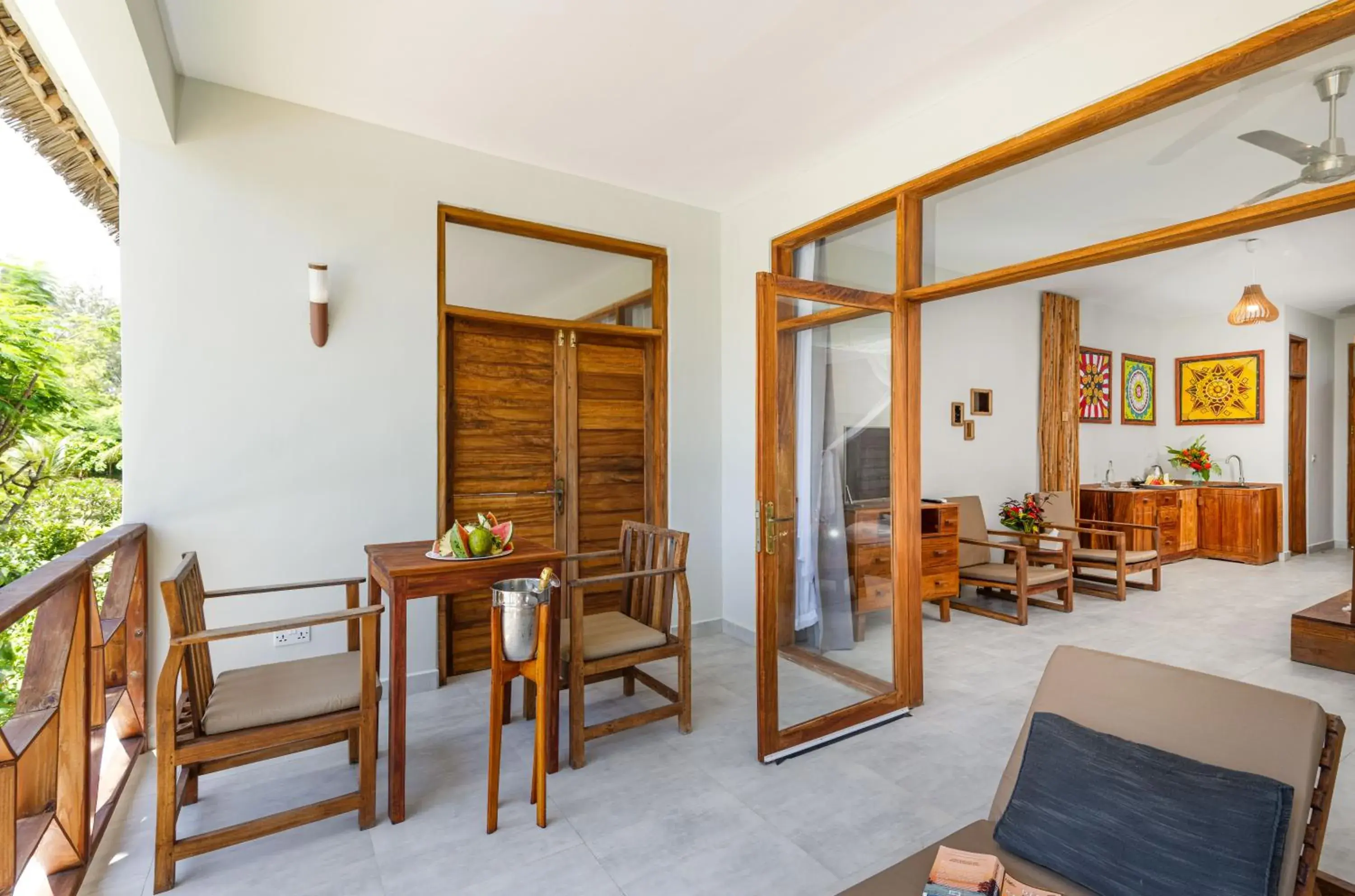 Deluxe Double Room with Balcony - single occupancy in Zanzibella Hotel & SPA Deluxe Double Room with Balcony - single occupancy in Zanzibella Hotel & SPA