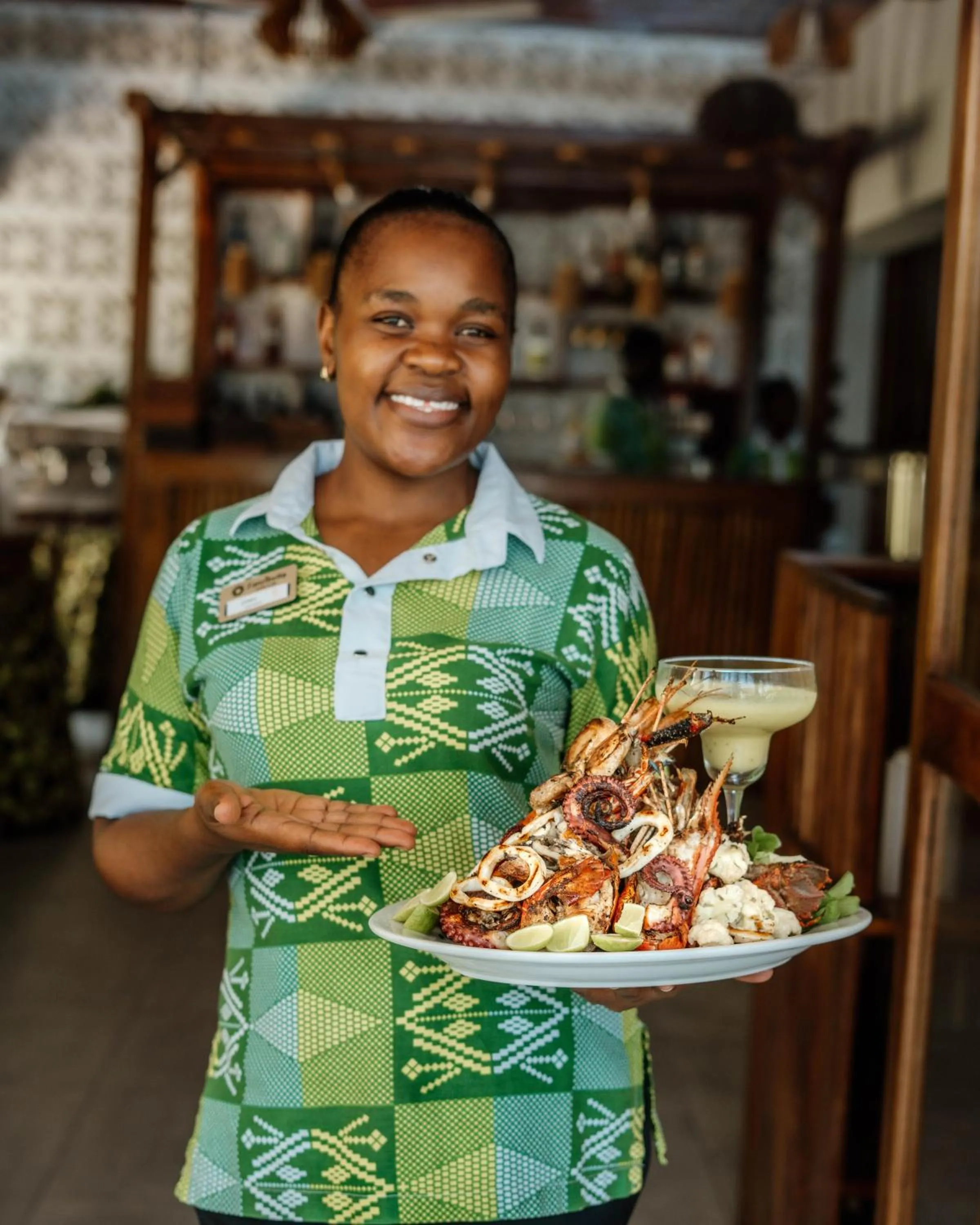 Food and drinks in Zanzibella Hotel & SPA