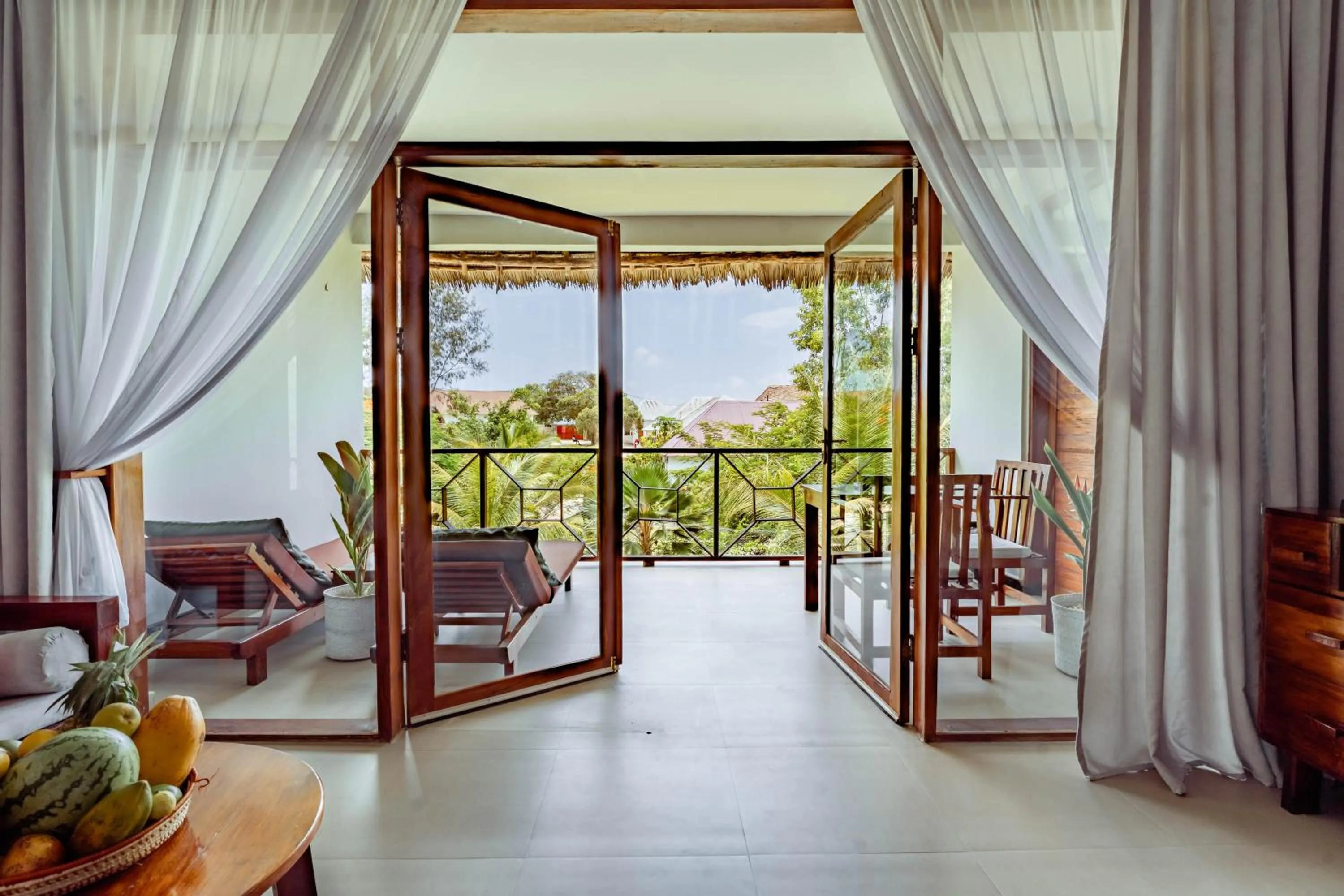 Balcony/Terrace in Zanzibella Hotel & SPA