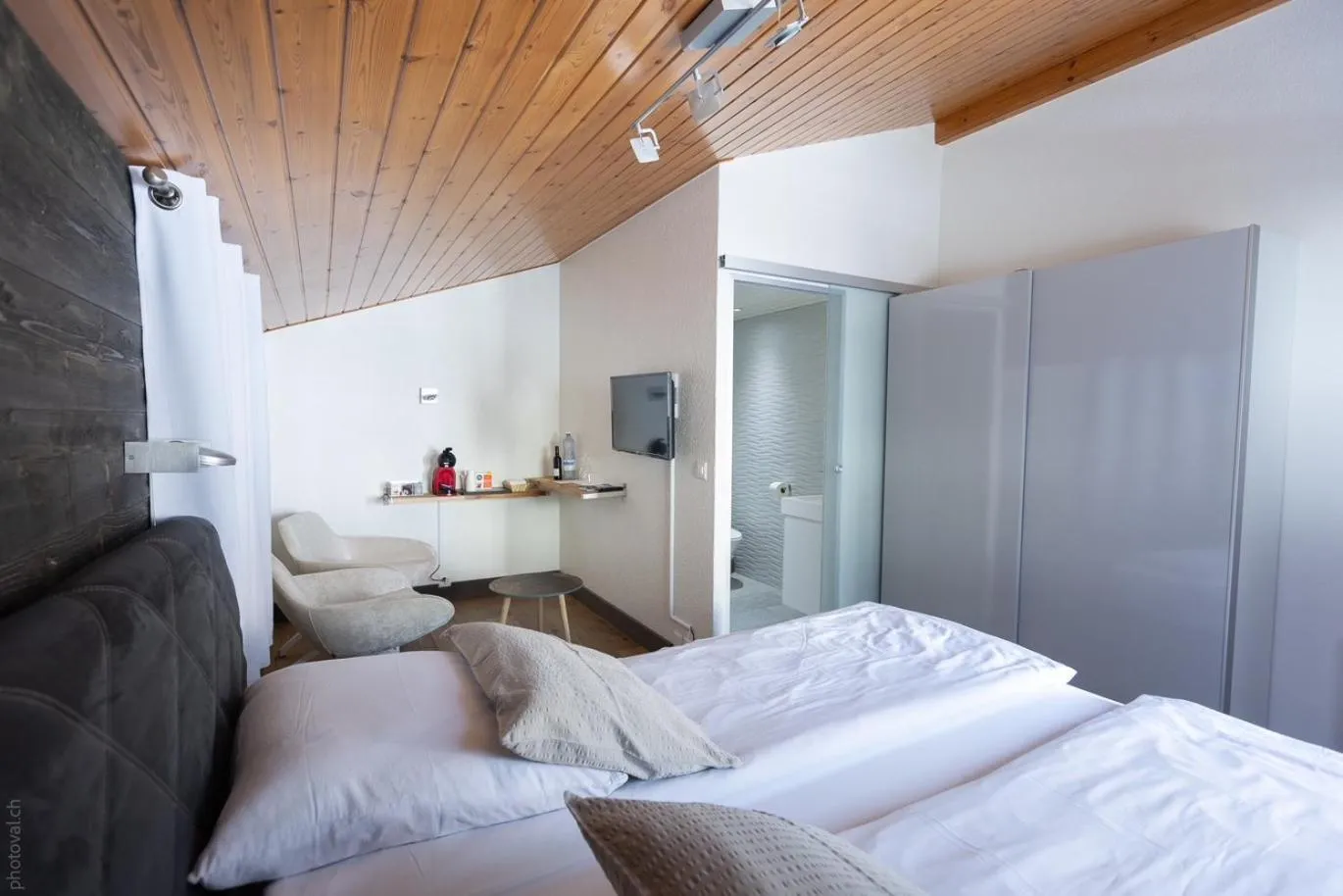 Bed in Chez Stéphane et Maria