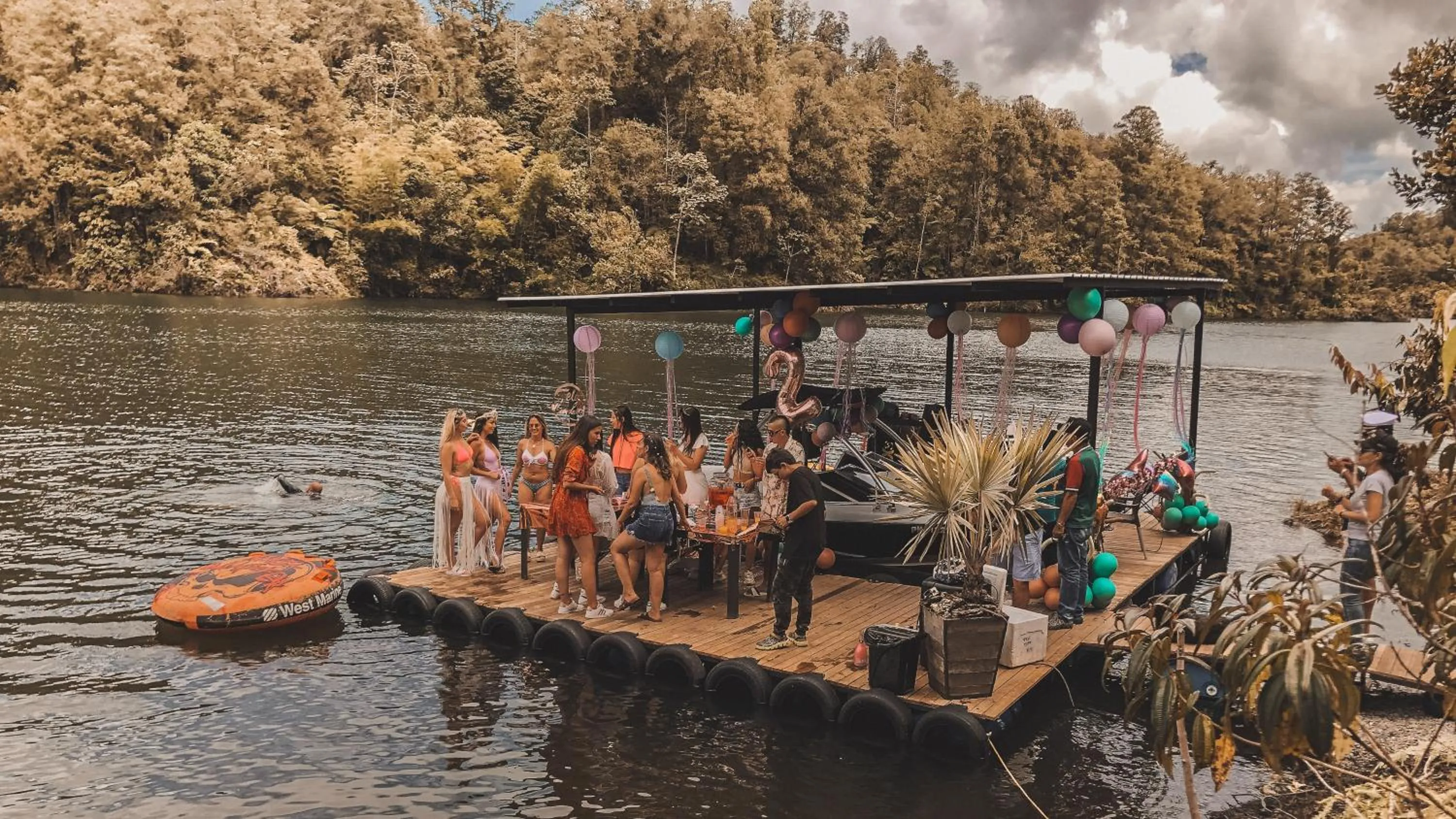 Nearby landmark in Cardinal Glamping