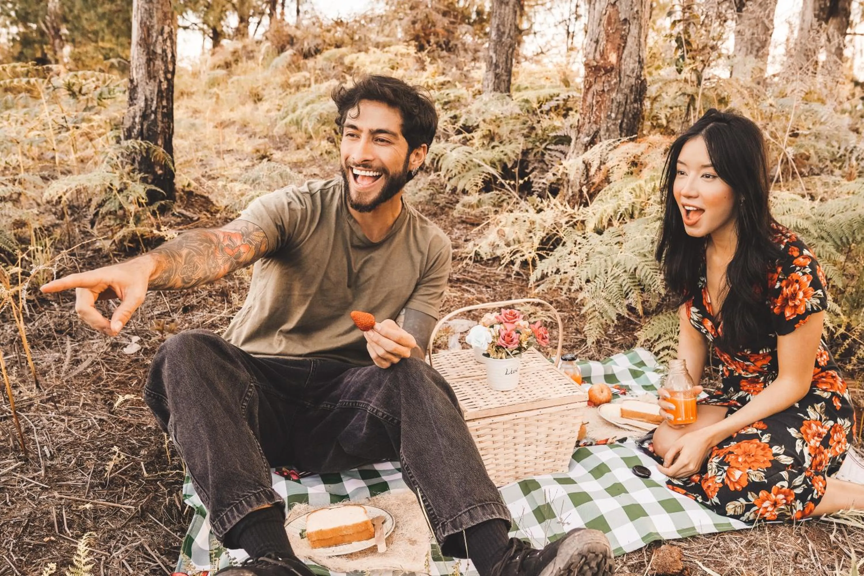 People in Cardinal Glamping
