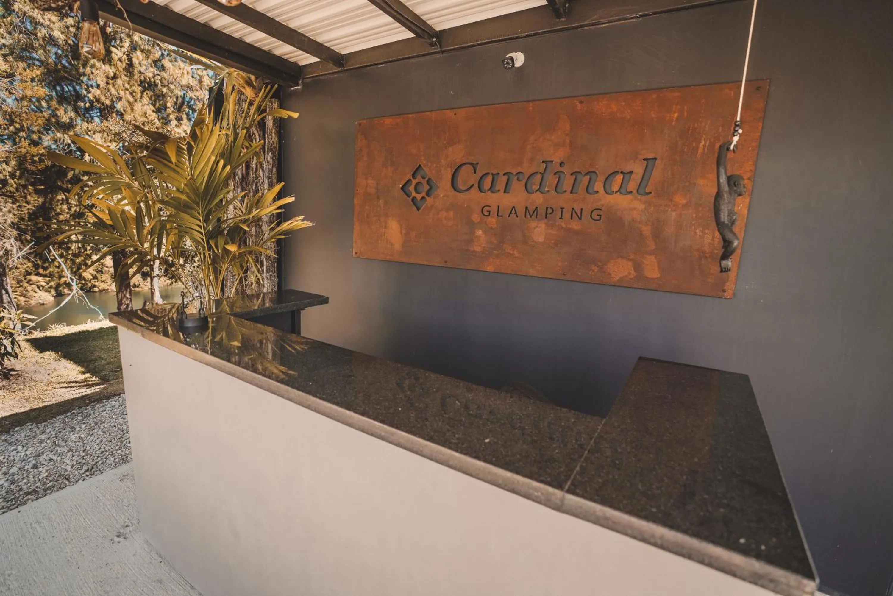 Property logo or sign in Cardinal Glamping