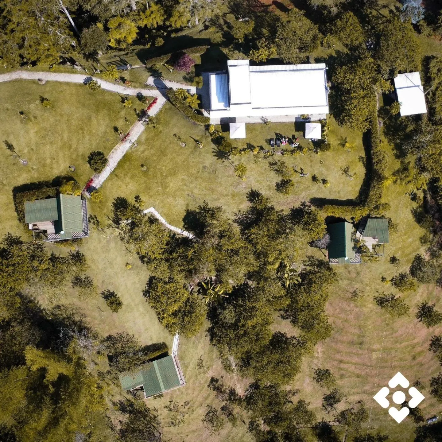 Property building in Cardinal Glamping