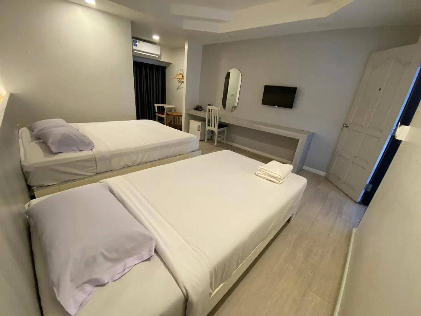 Bed in Kiatnakhon Hotel