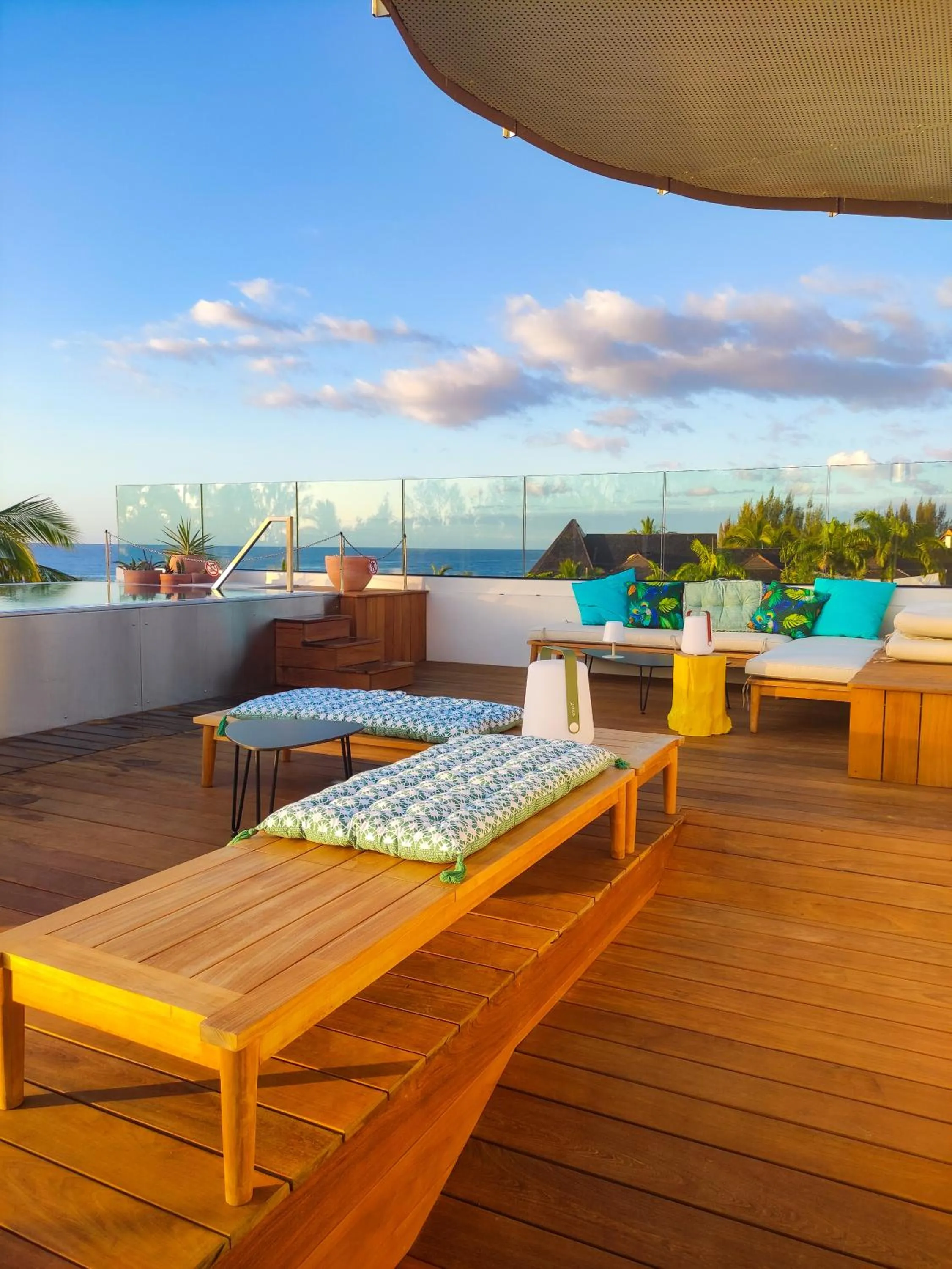 Patio in Boutik Hôtel 2A - Adult Only