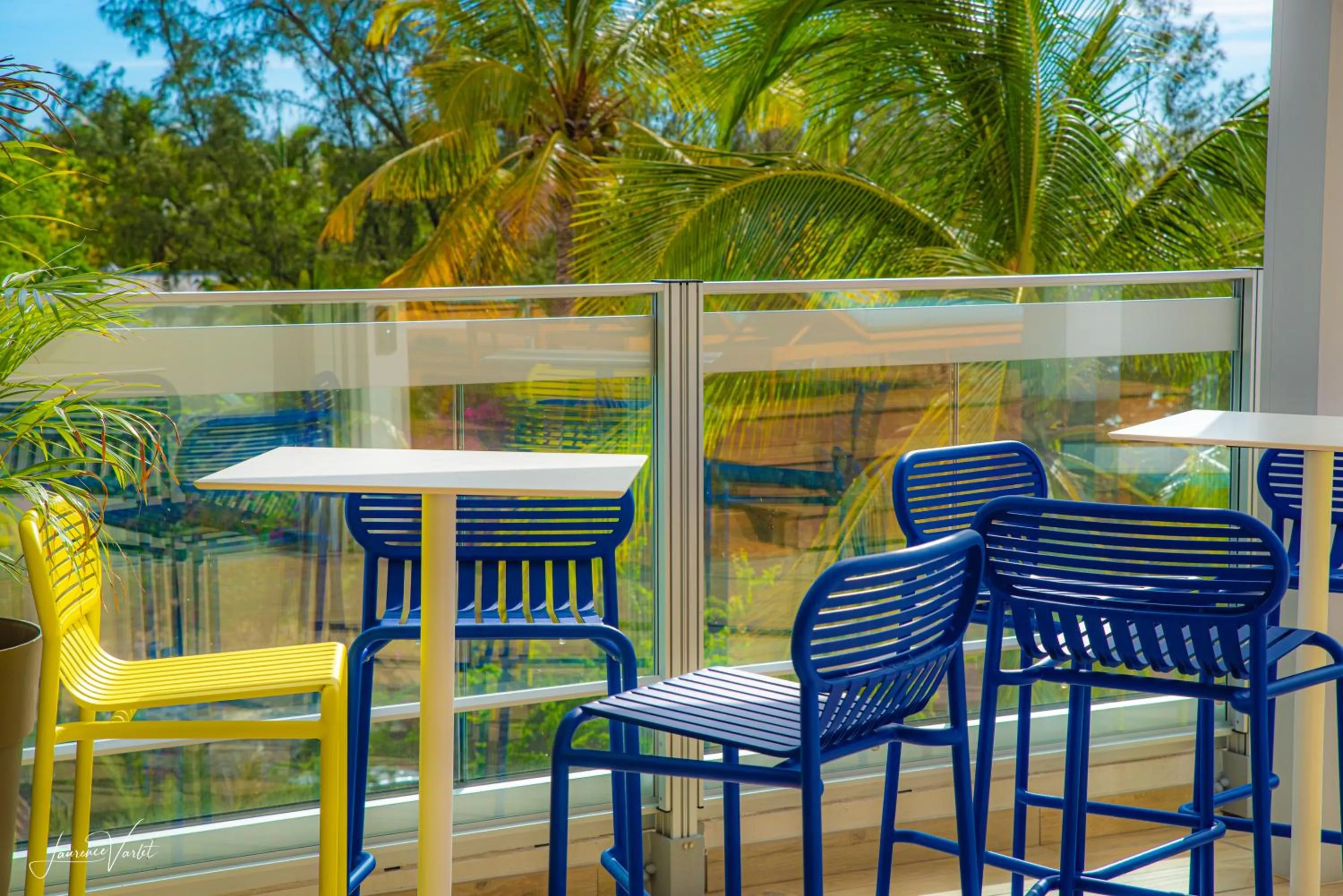 Patio in Boutik Hôtel 2A - Adult Only