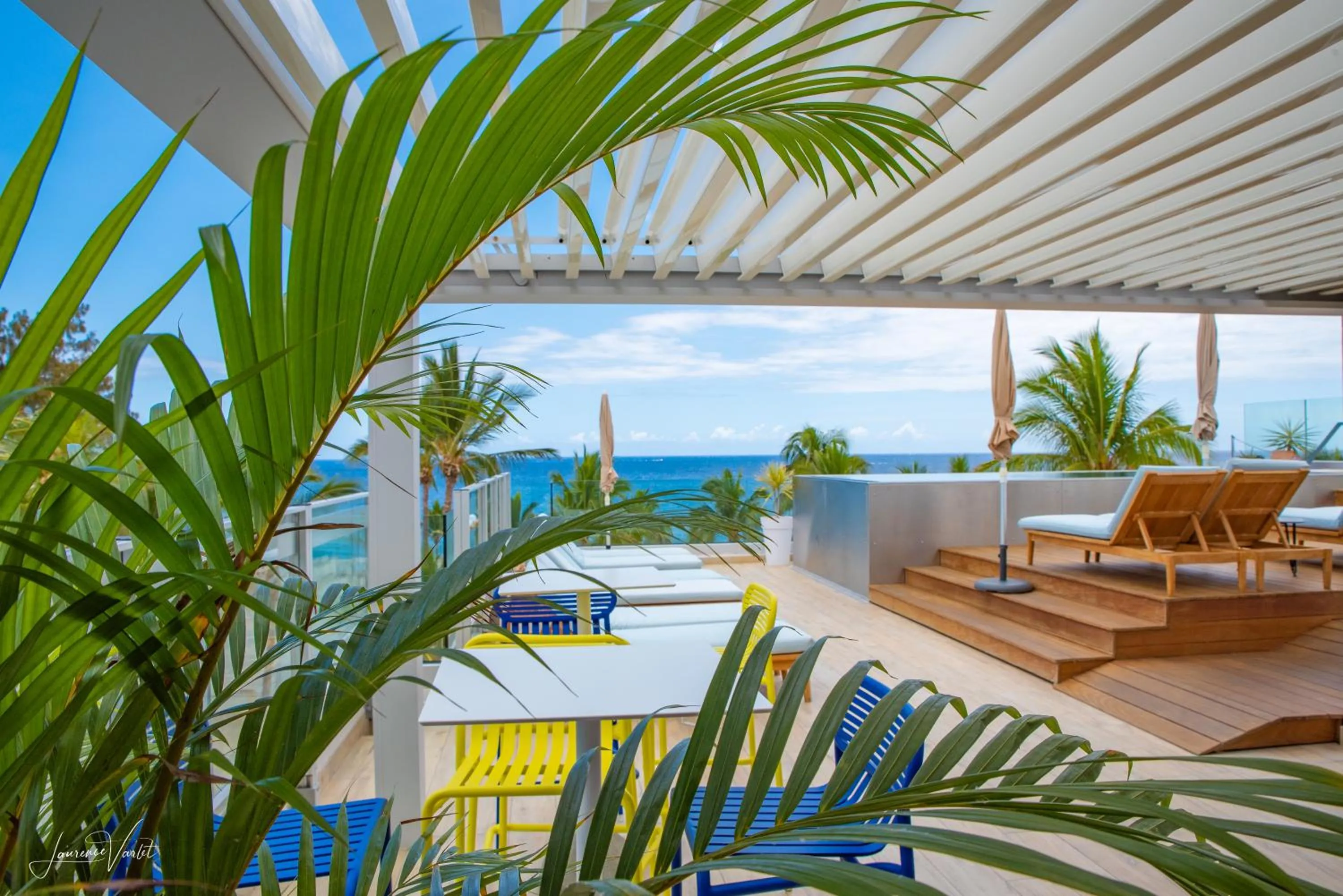 Patio in Boutik Hôtel 2A - Adult Only