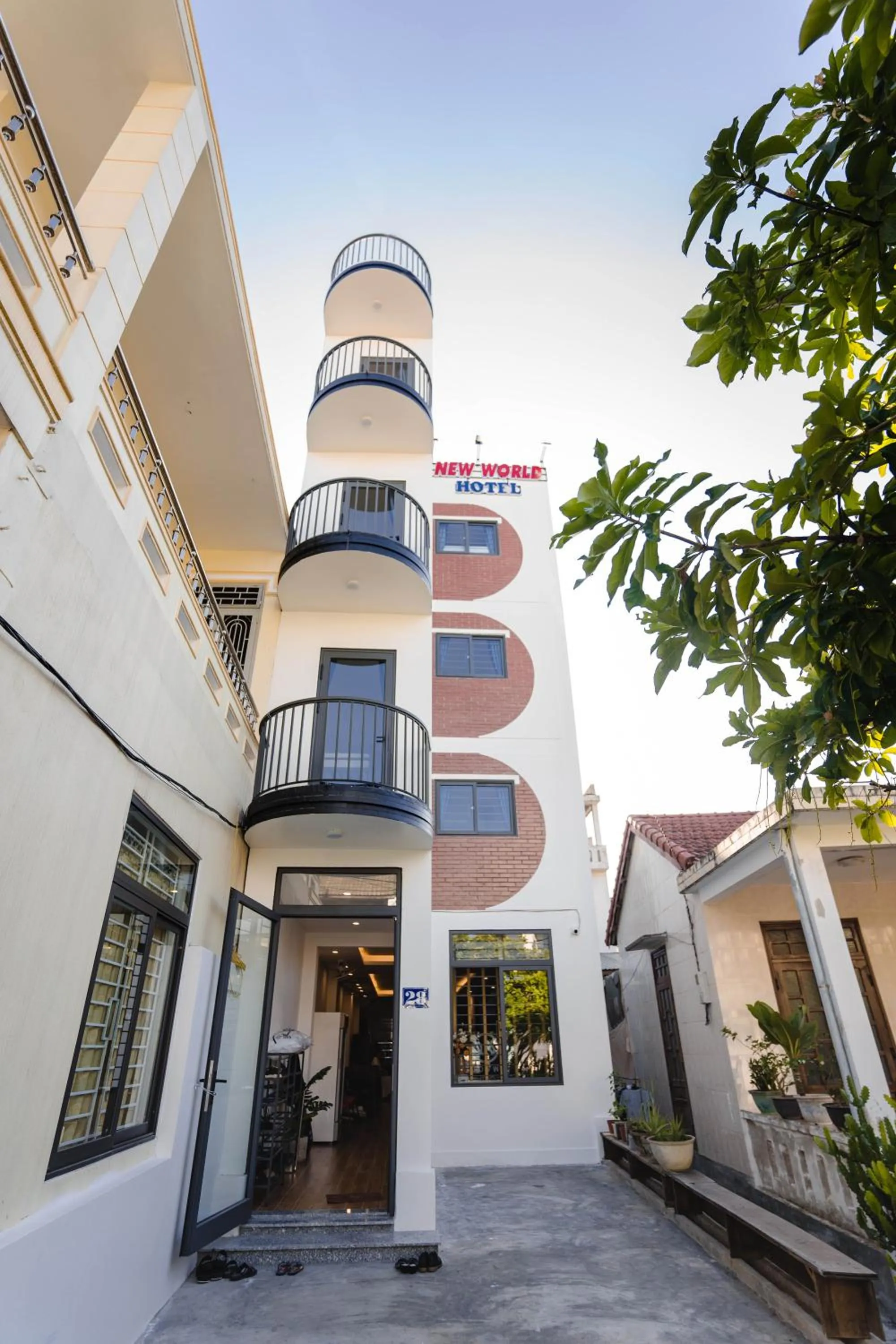 Property building in New World Hotel