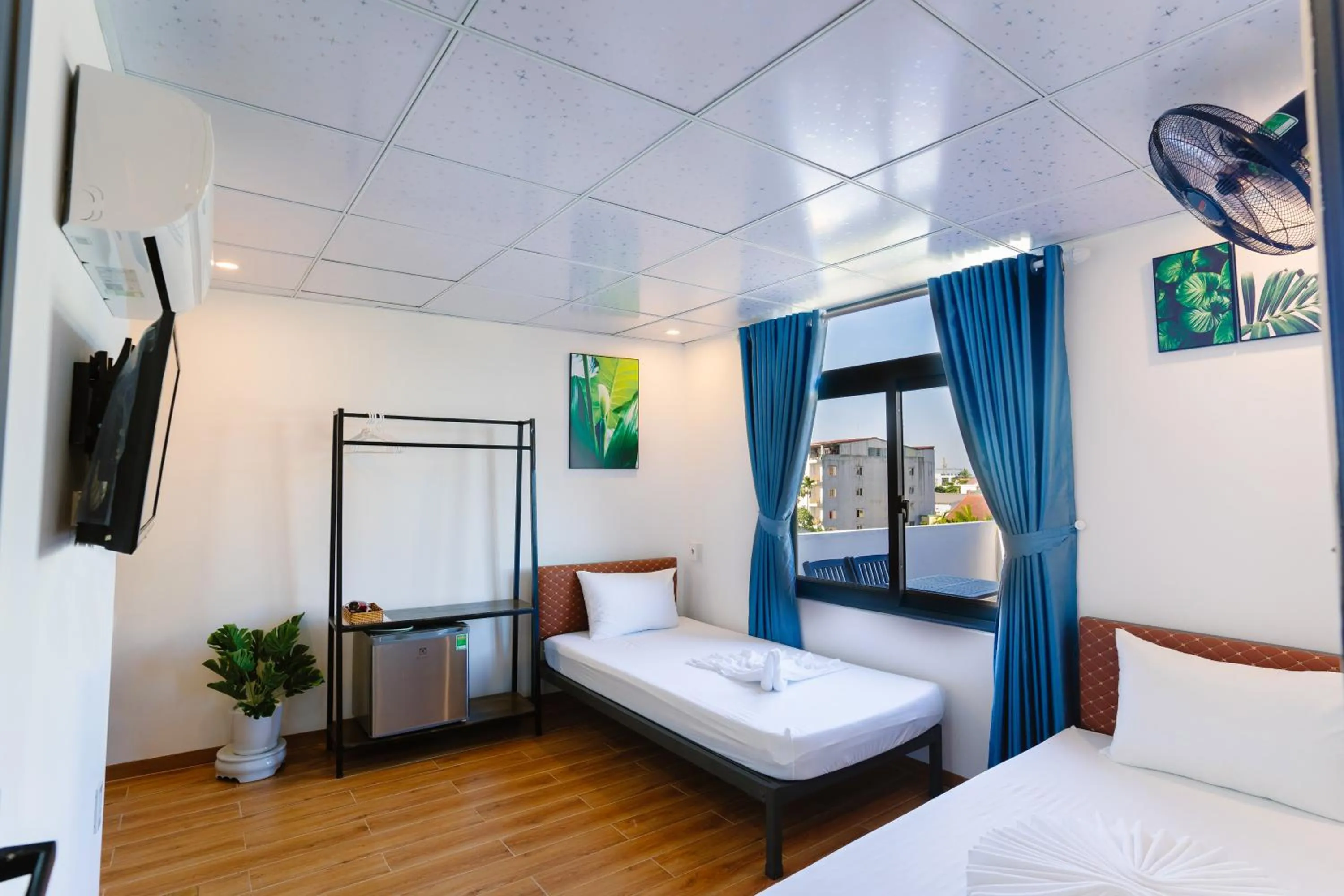 Bed in New World Hotel