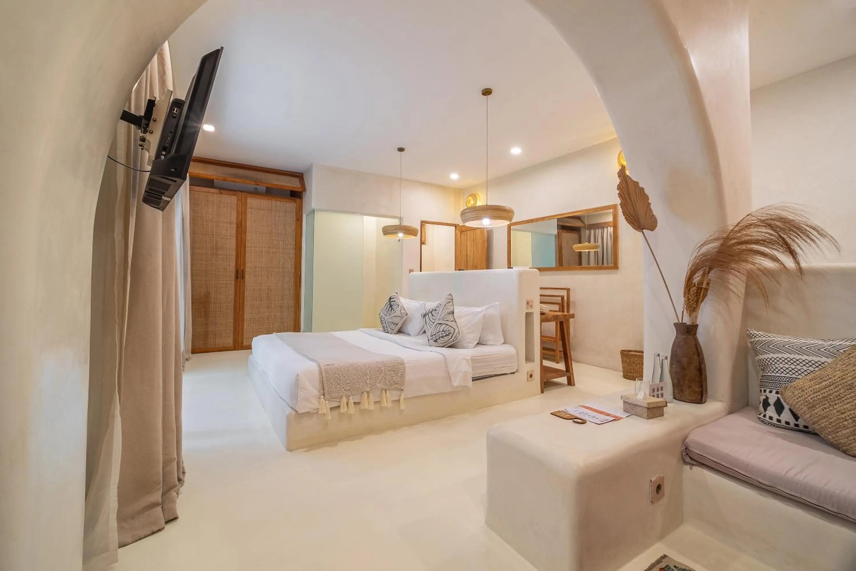 Bedroom in White Goose Boutique Hotel