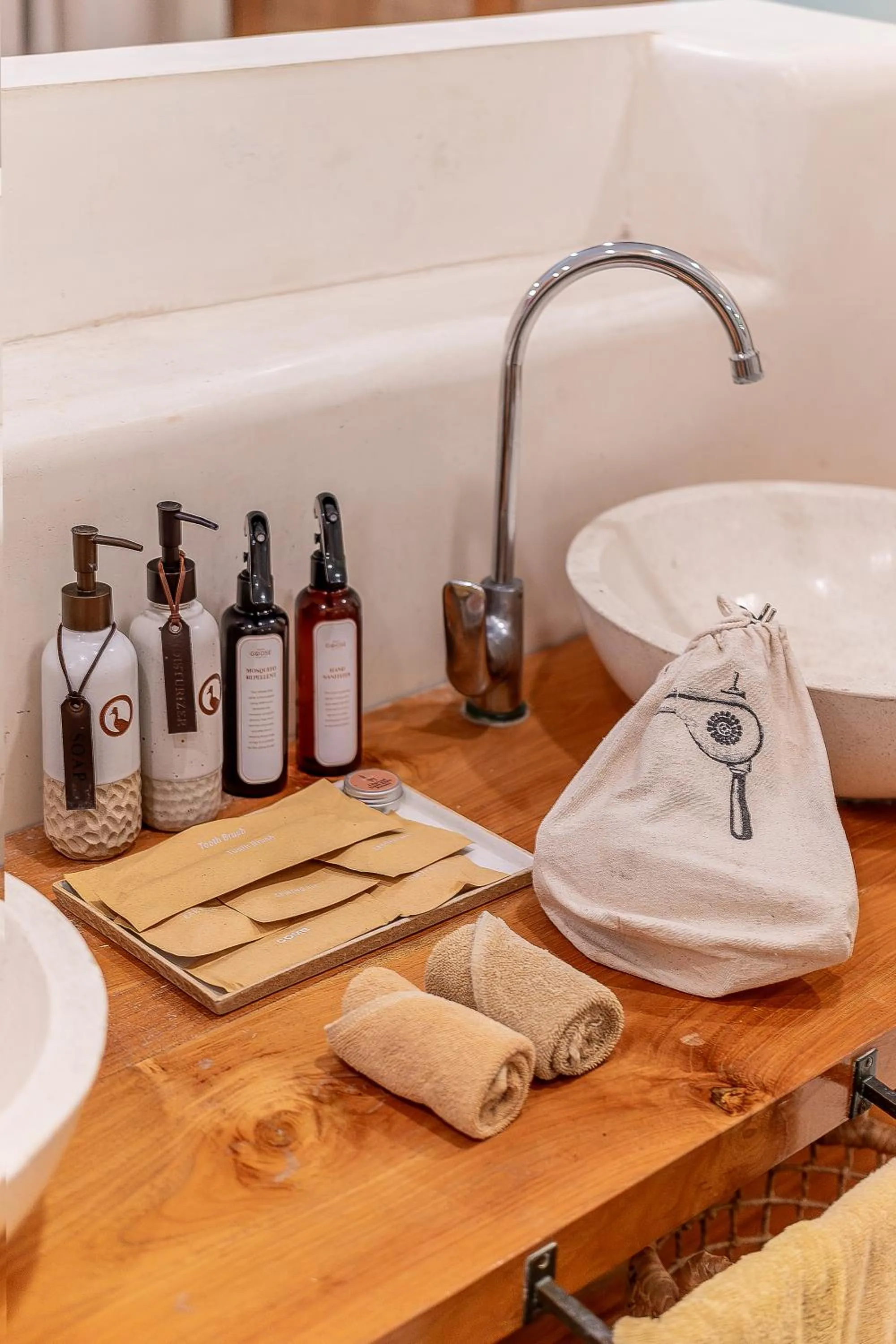 Bathroom in White Goose Boutique Hotel