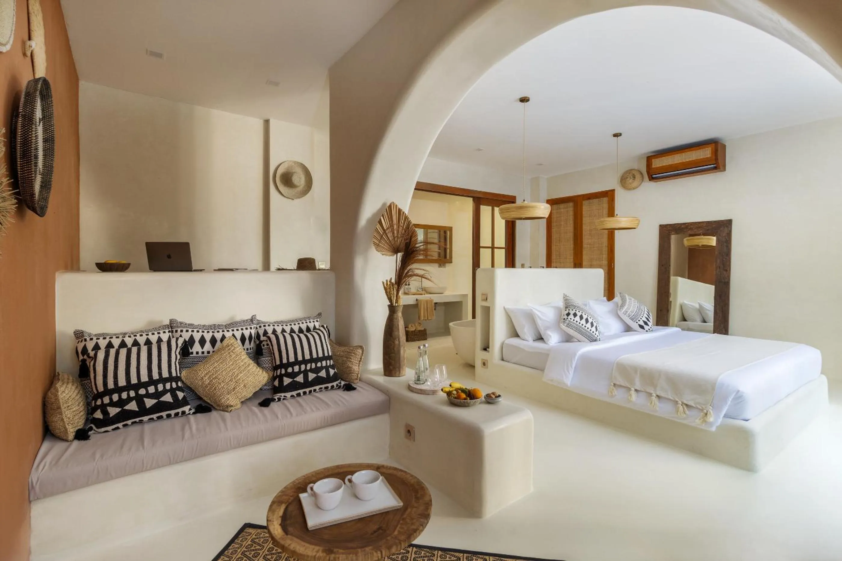 Living room in White Goose Boutique Hotel