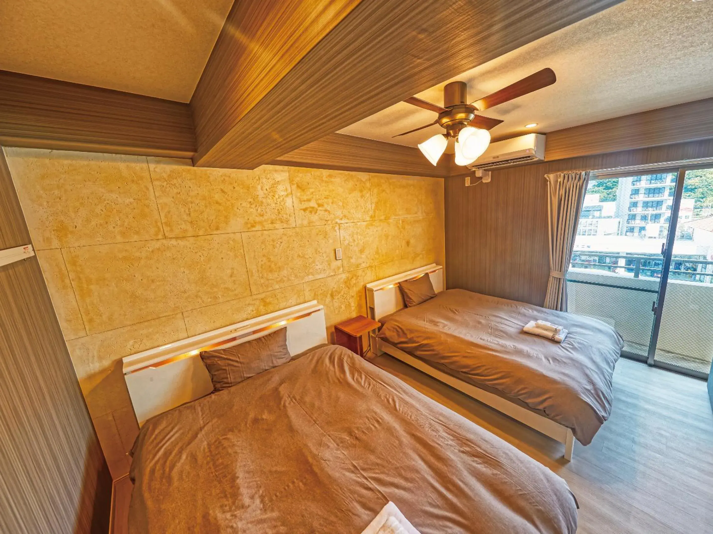 Photo of the whole room, Bed in Terrace Resort Mihama Chatan Photo of the whole room, Bed in Terrace Resort Mihama Chatan