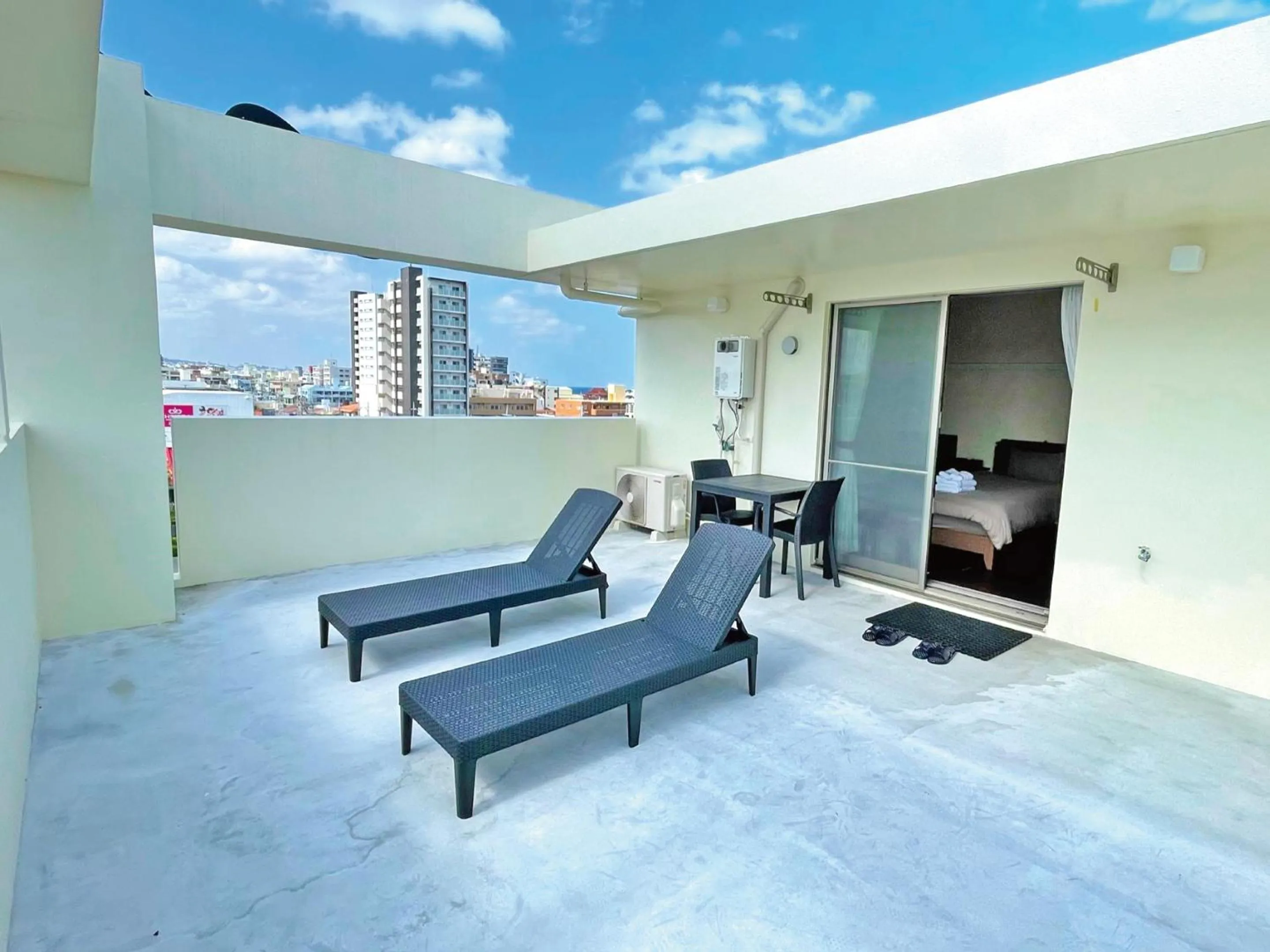 Balcony/Terrace in Terrace Resort Mihama Chatan