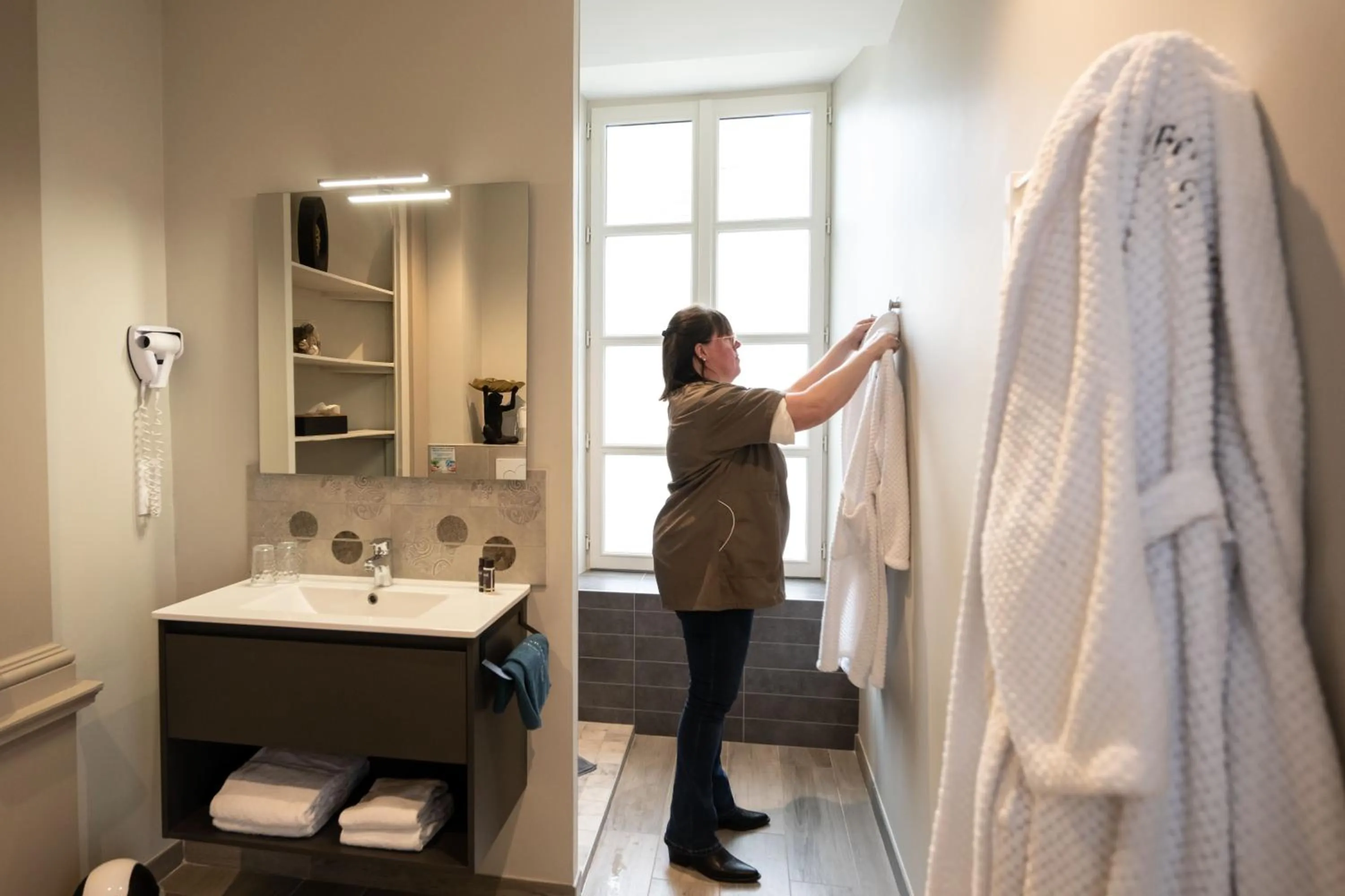 Bathroom in Belle Normandy