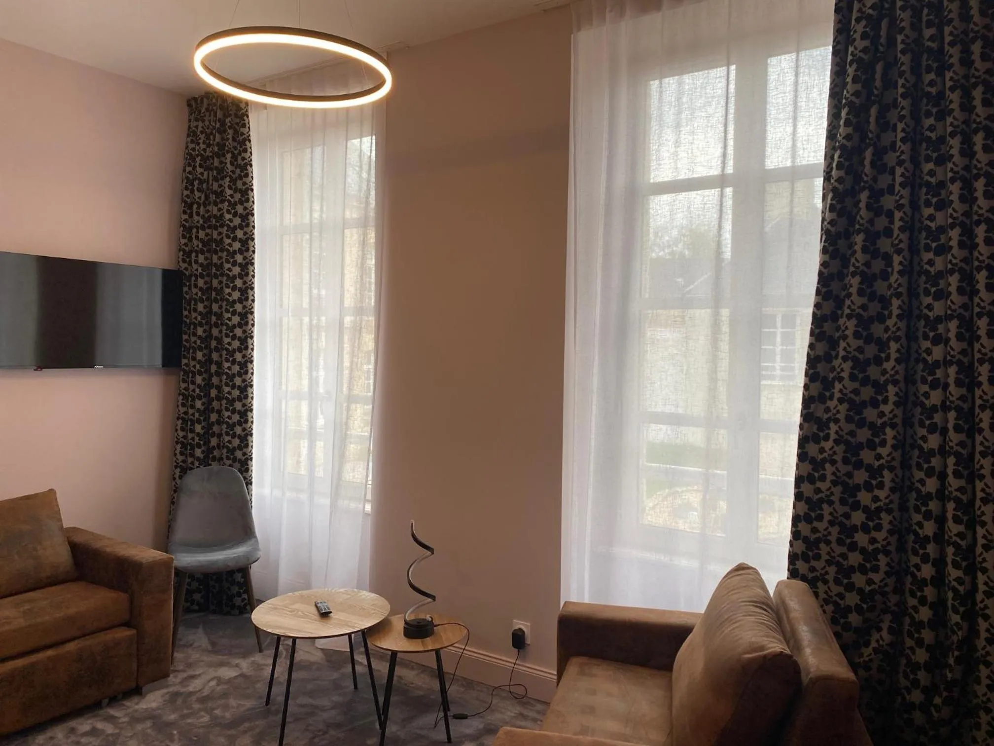 Seating area in Belle Normandy