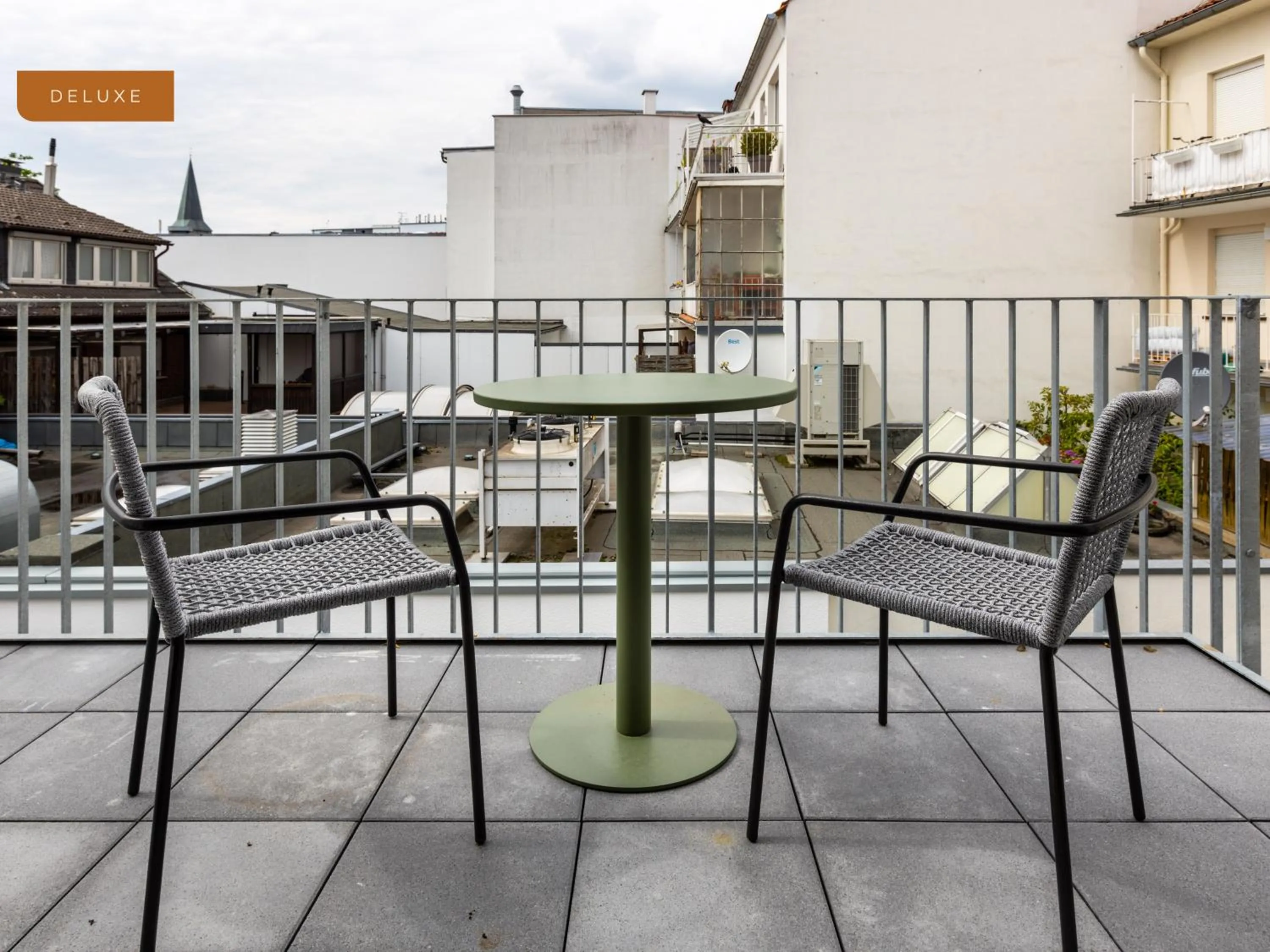 Balcony/Terrace in Limehome Osnabrück Johannisstraße