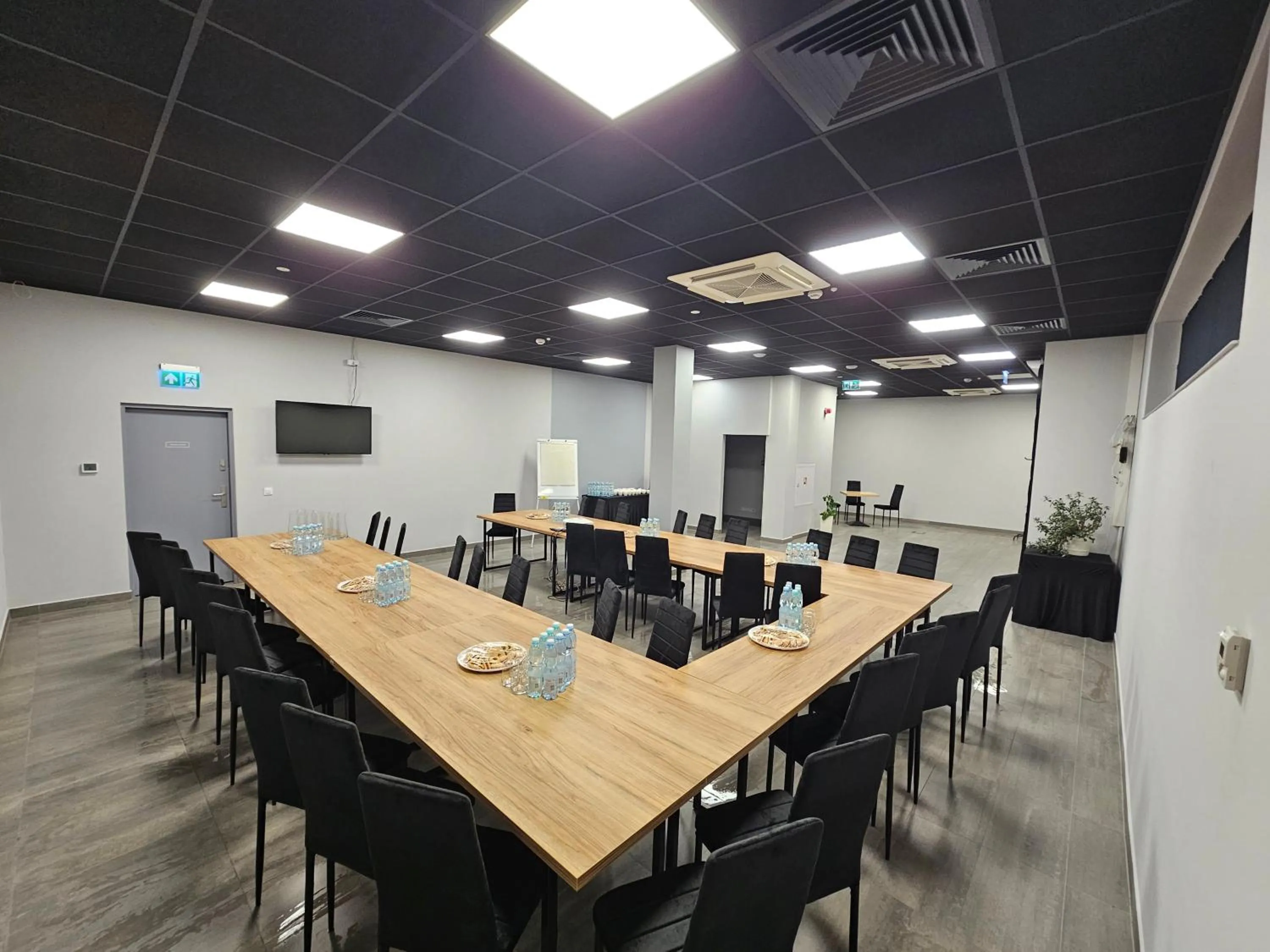 Meeting/conference room in blue hotel