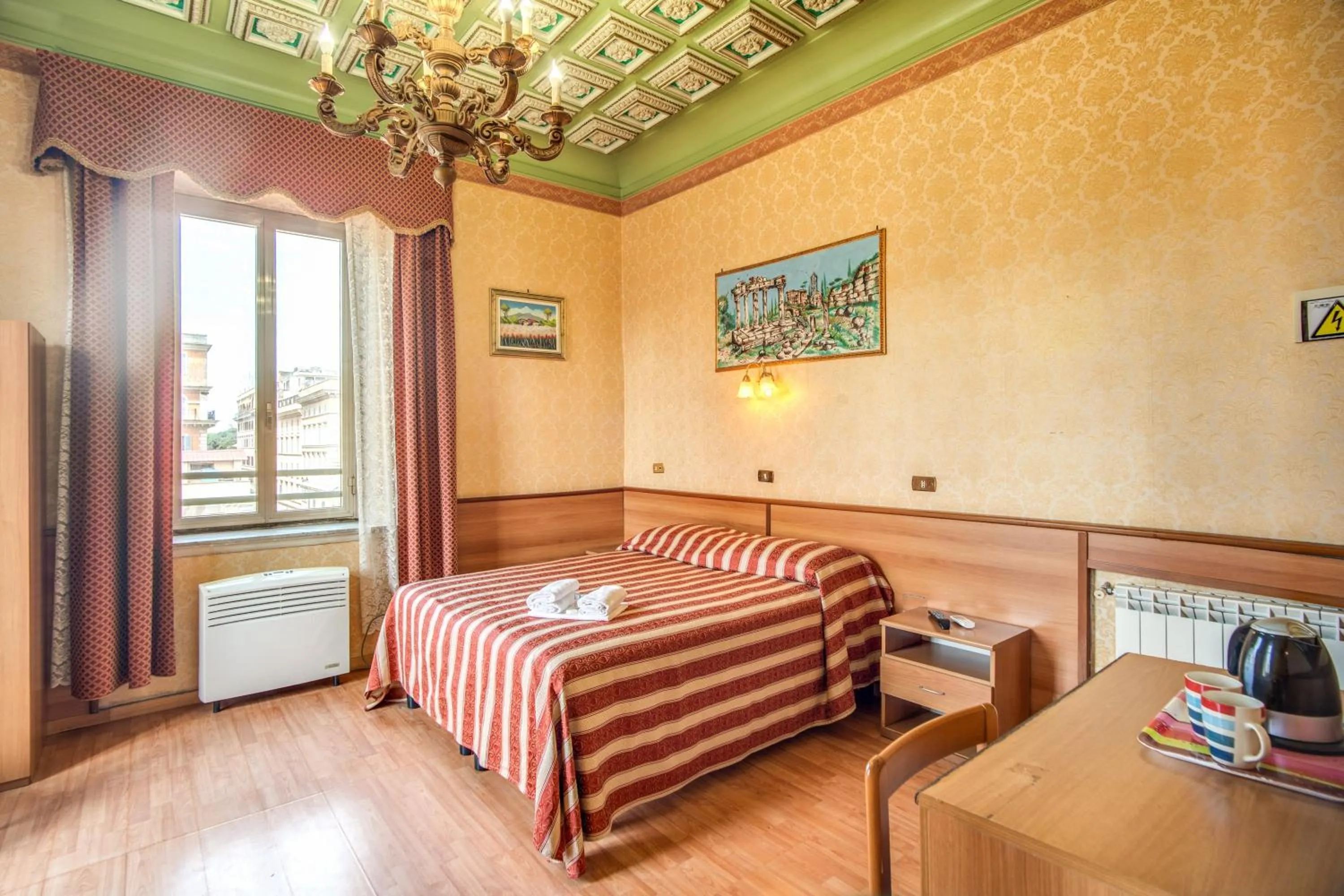 Bed in Hotel Artromano