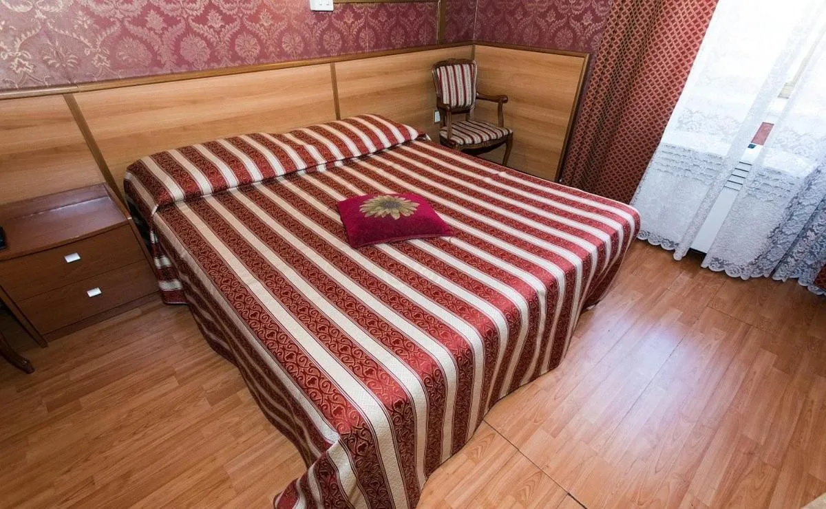 Bed in Hotel Artromano