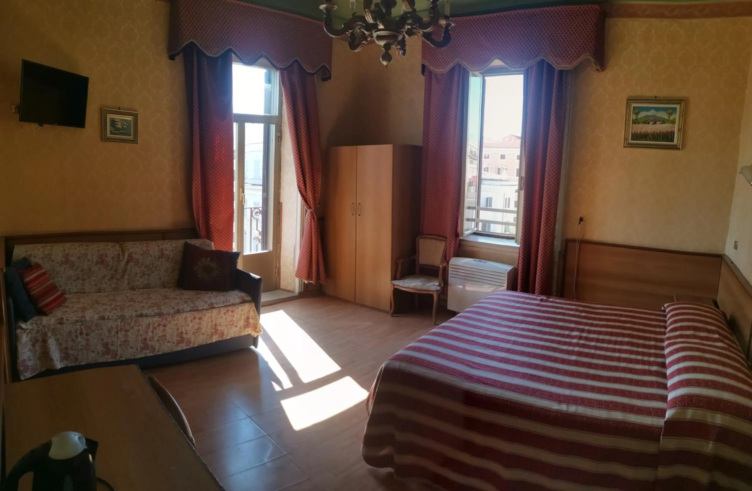 Bed in Hotel Artromano