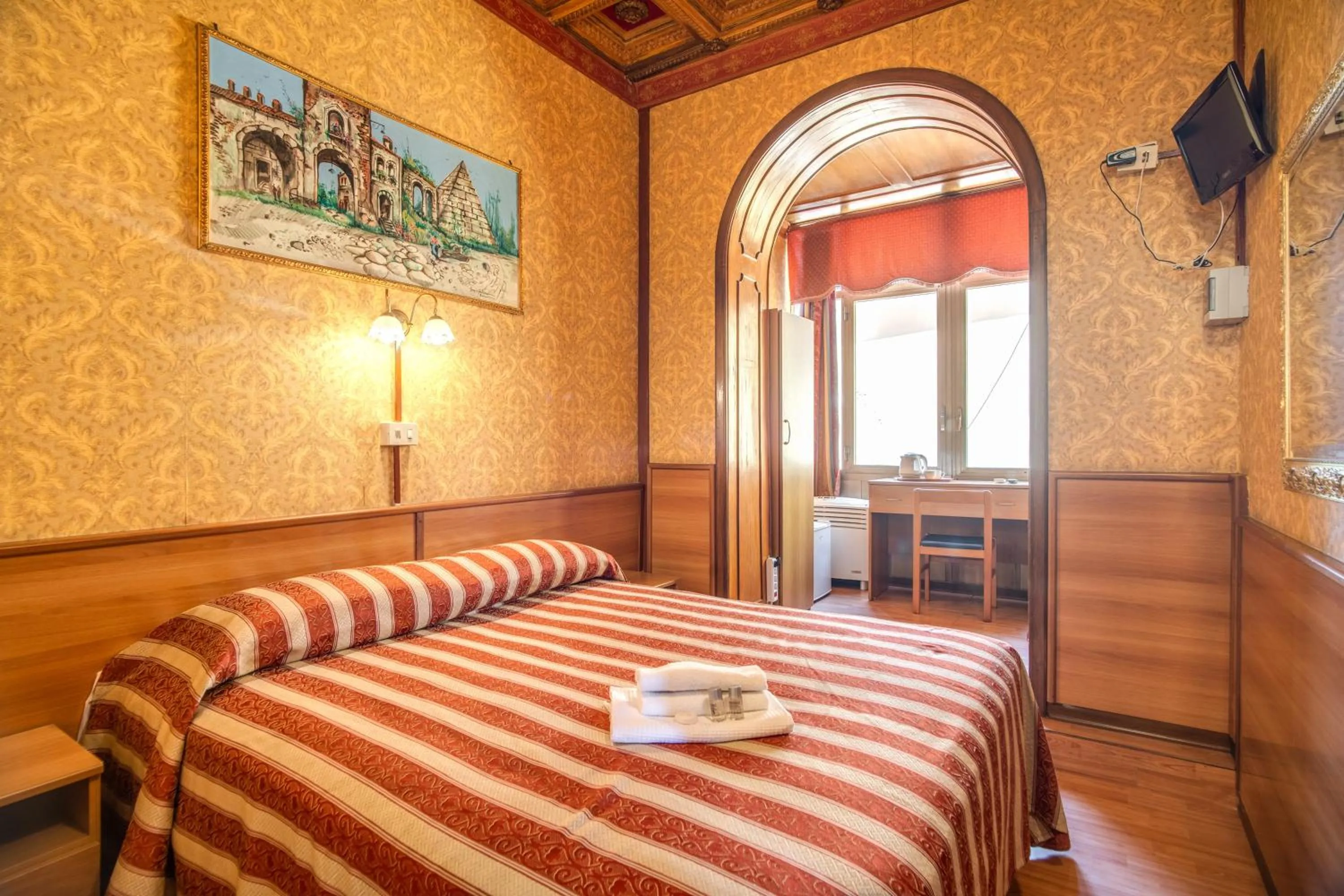 Bed in Hotel Artromano