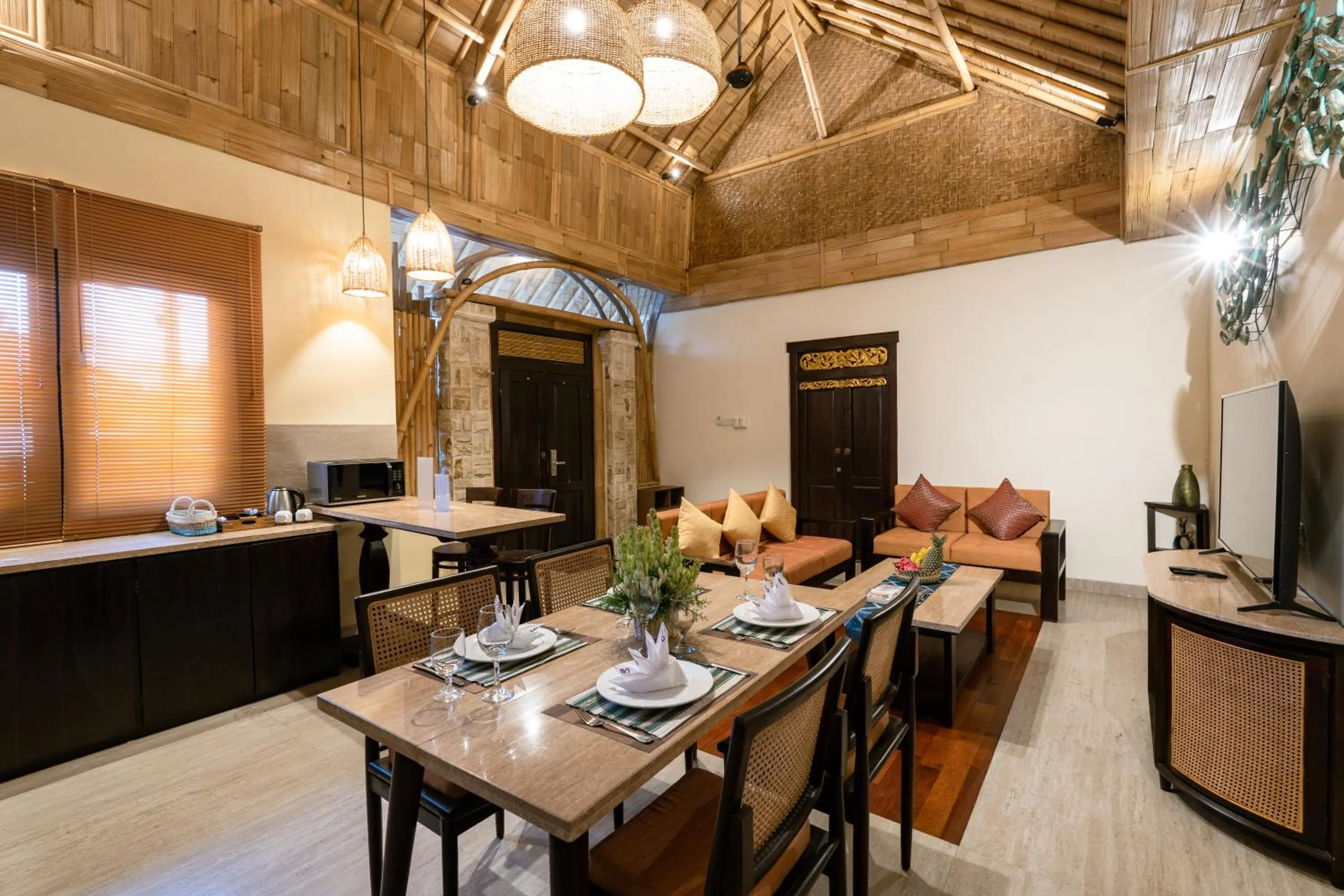 Dining area in Bali Sunshine Nusa Dua