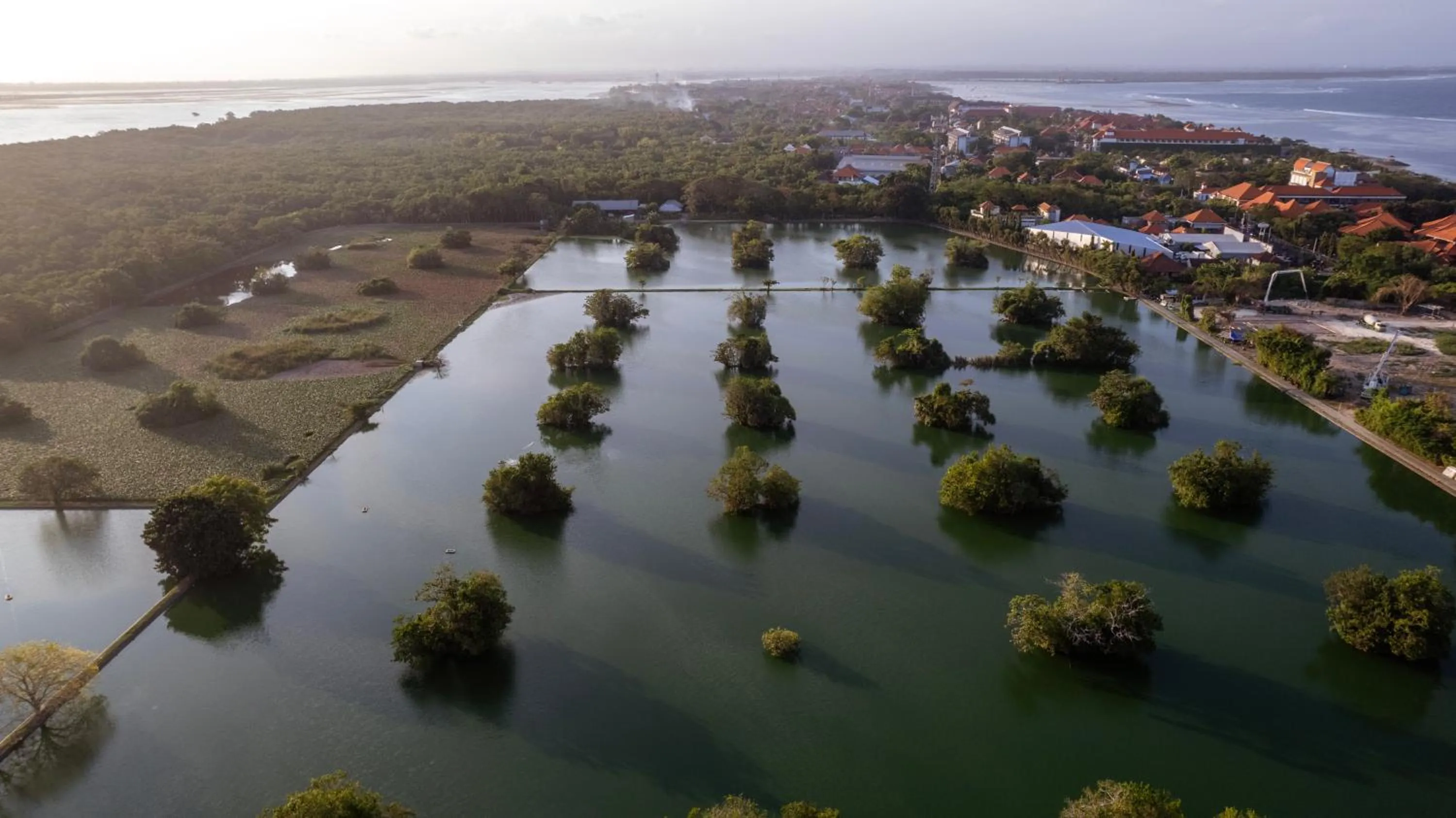 Natural landscape in Bali Sunshine Nusa Dua