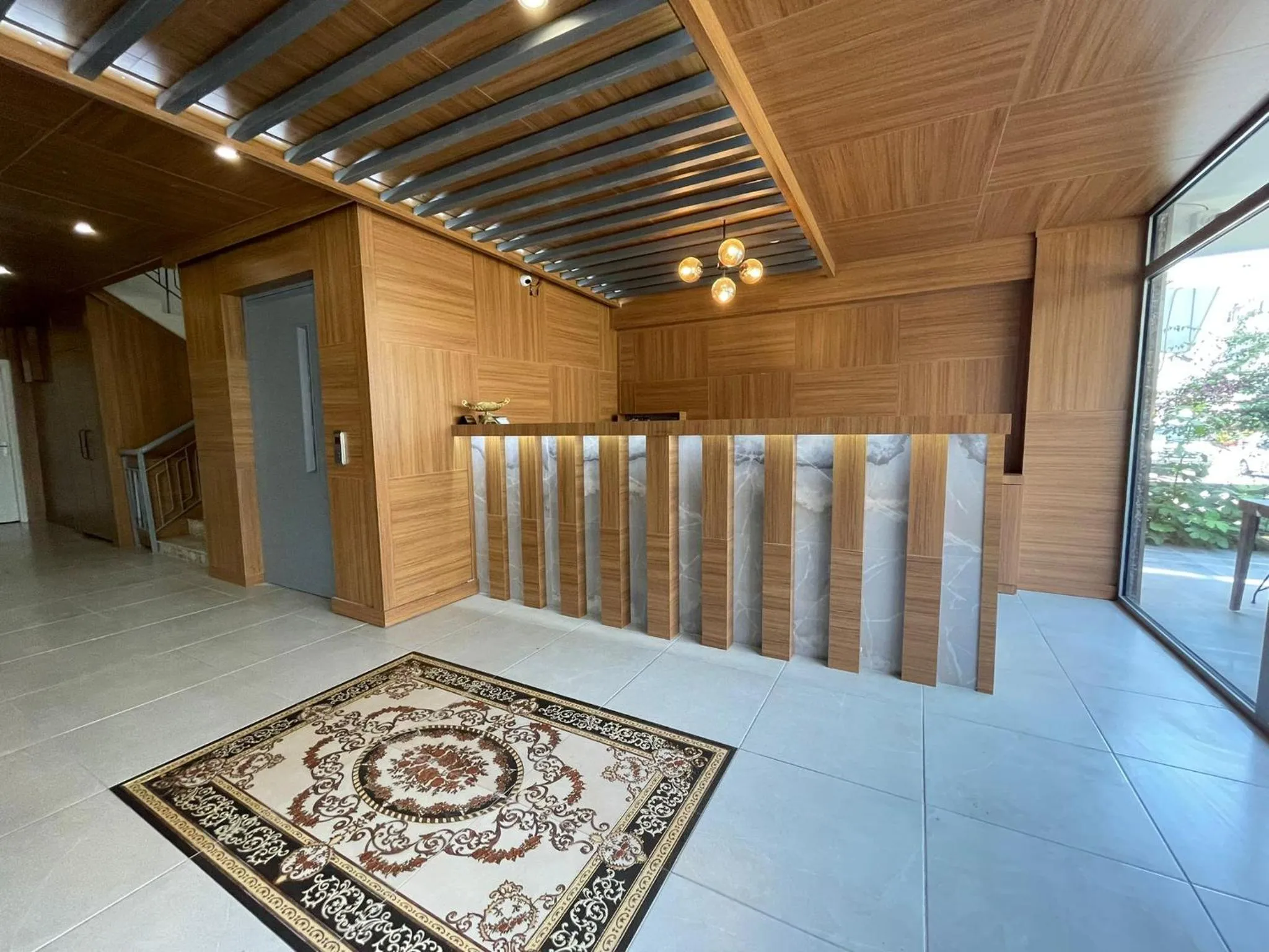 Lobby or reception in Seven City Hotel