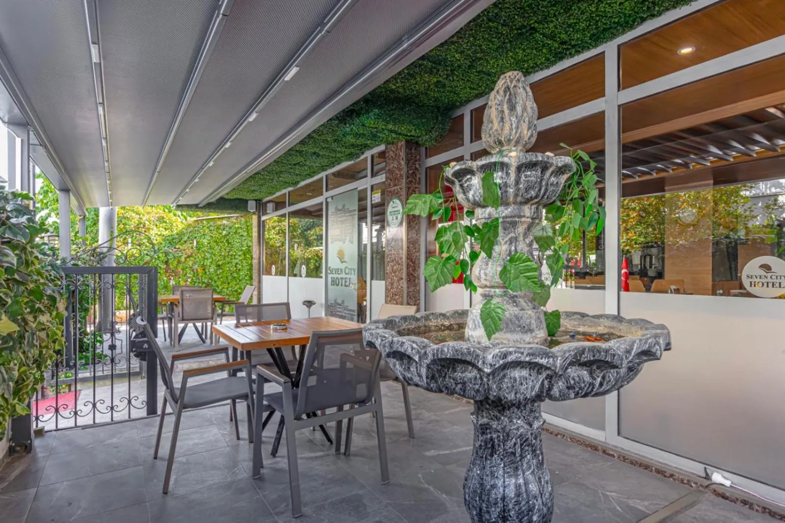 Property building in Seven City Hotel