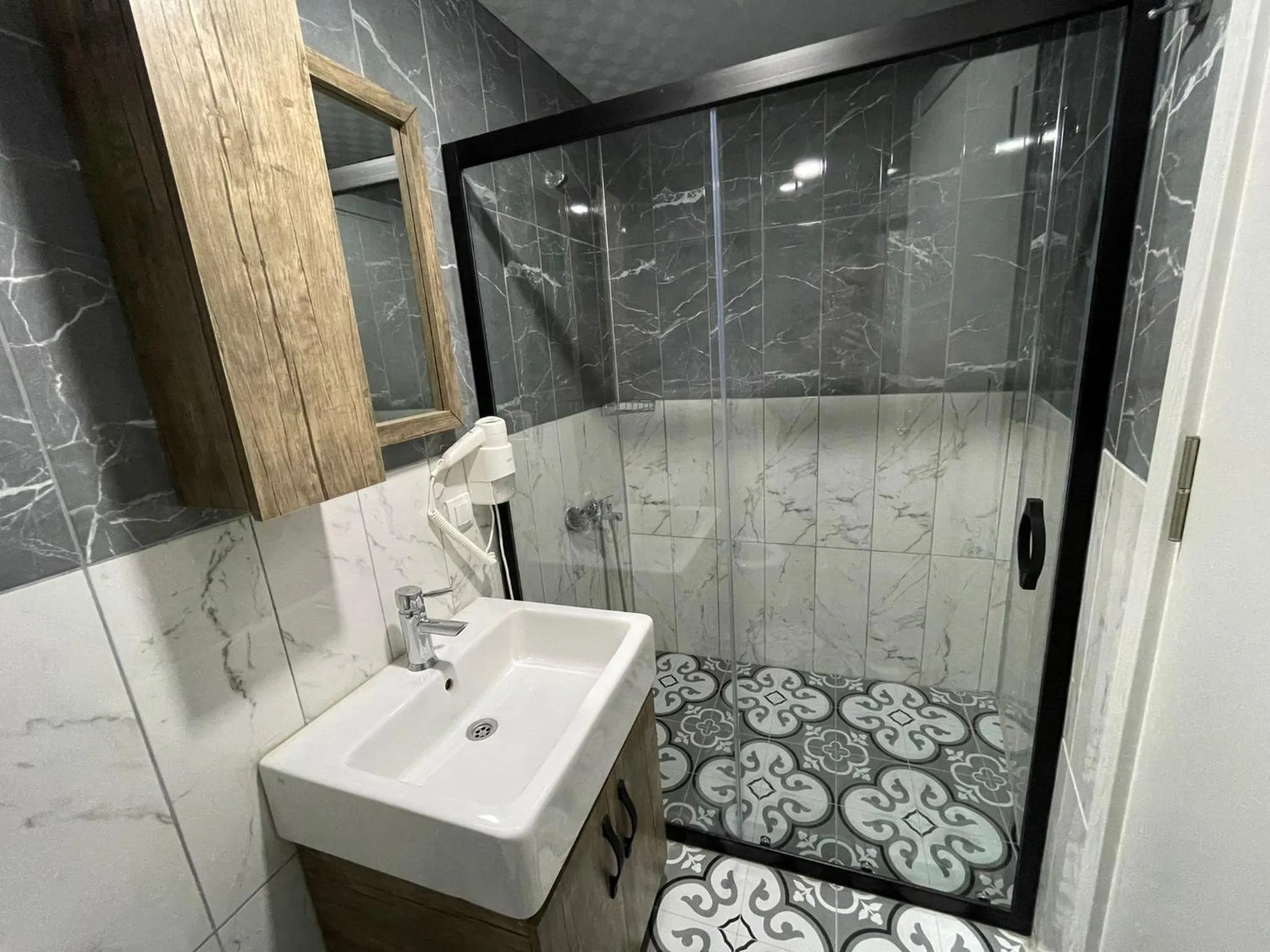 Bathroom in Seven City Hotel