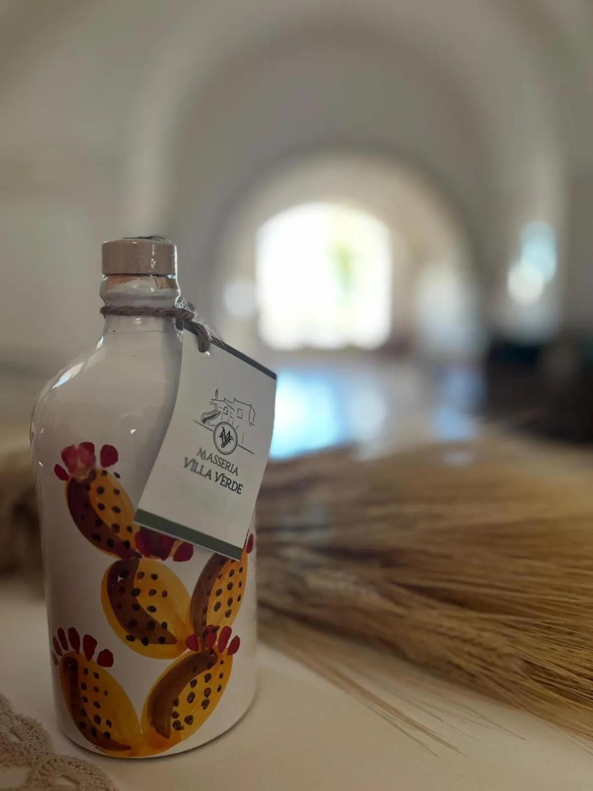 Decorative detail in Masseria Villa Verde