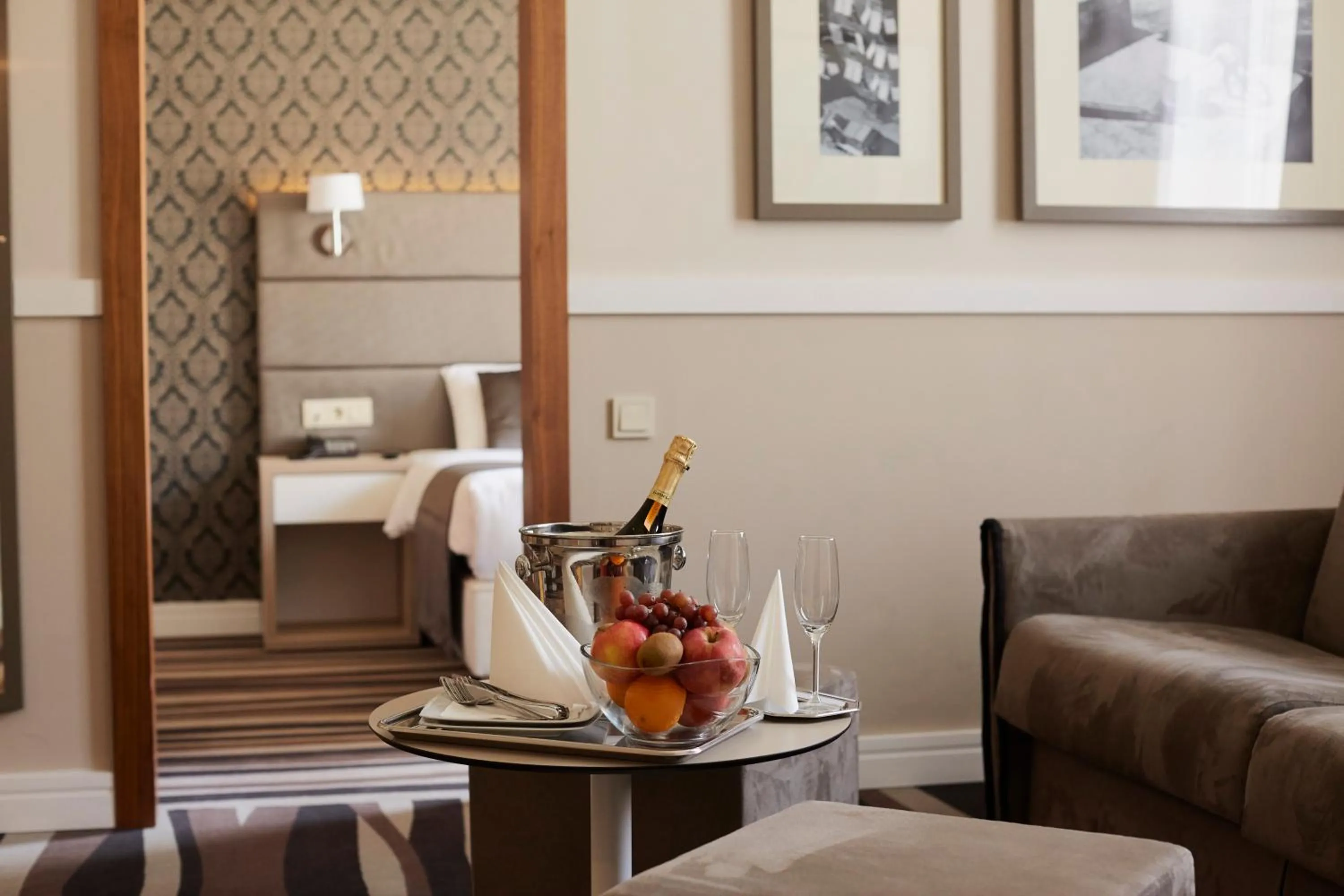 Living room in Hotel Central Basilica