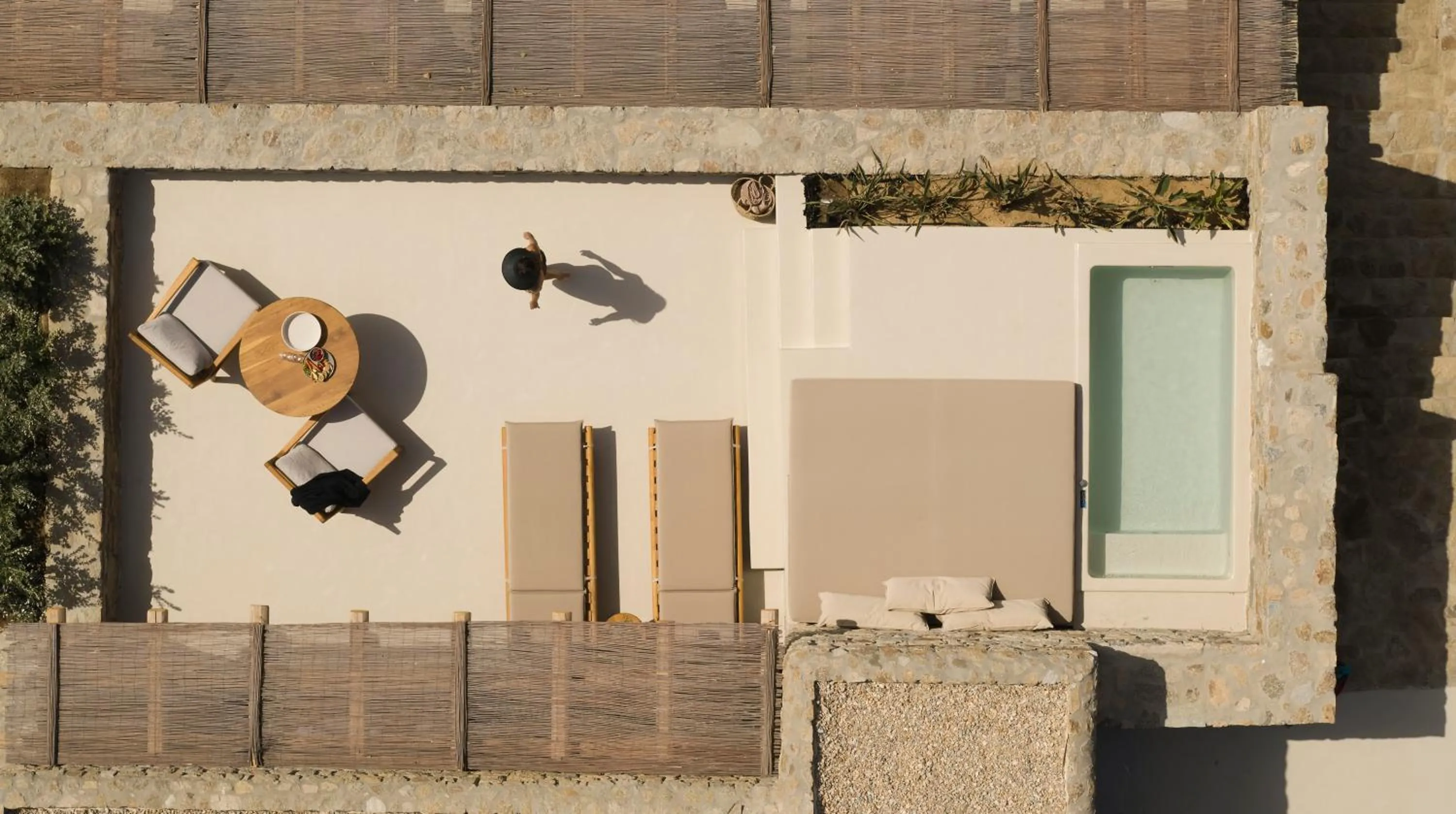 Balcony/Terrace in Collini Hotel Mykonos, WorldHotels Elite