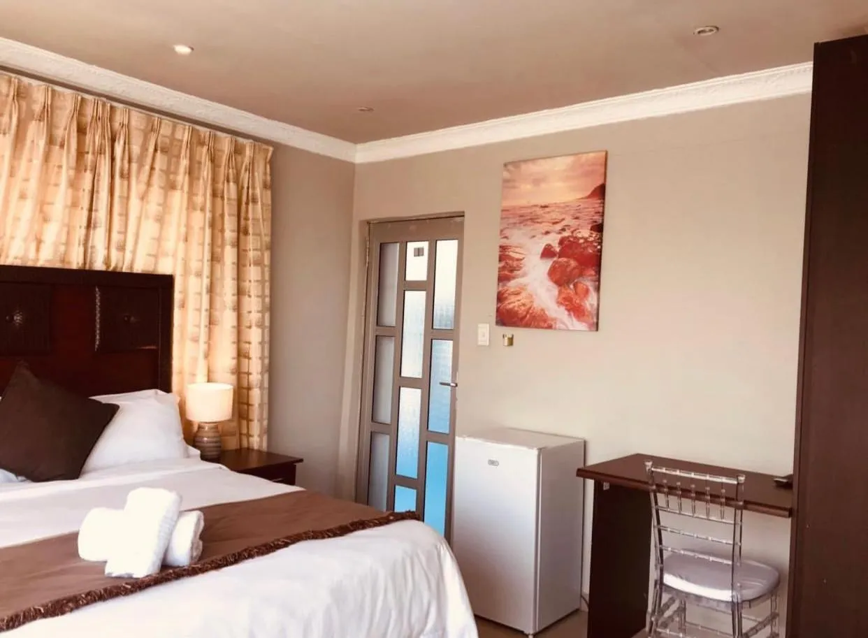 Bed in The Madam Herself B&B