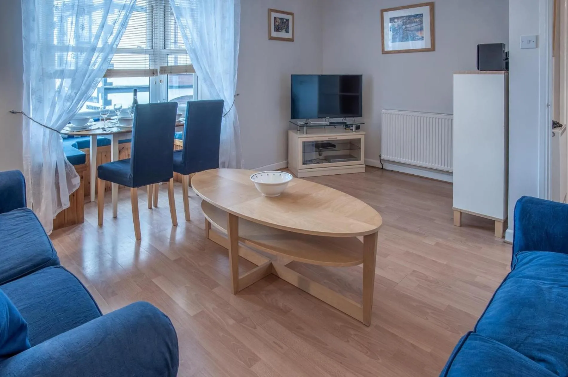 Floor plan in Starfish Apartment - 2 Bedroom Apartment - Tenby