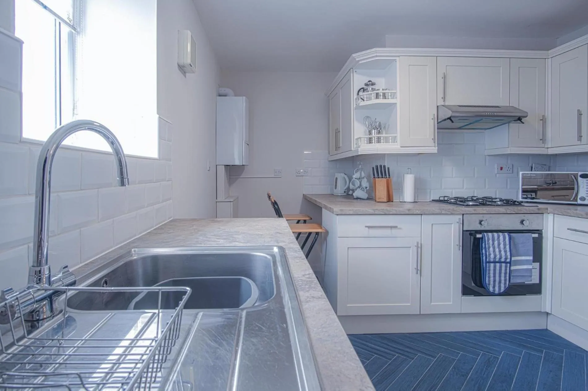 Floor plan in Starfish Apartment - 2 Bedroom Apartment - Tenby