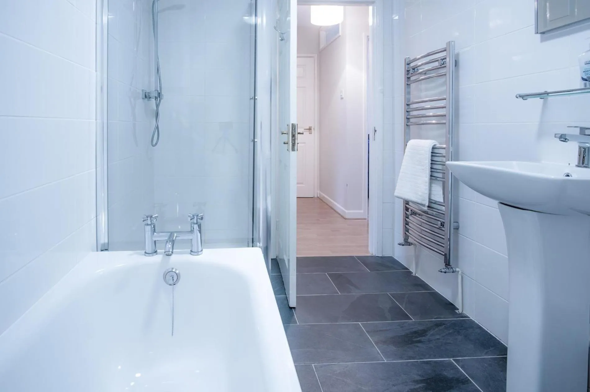 Floor plan in Starfish Apartment - 2 Bedroom Apartment - Tenby