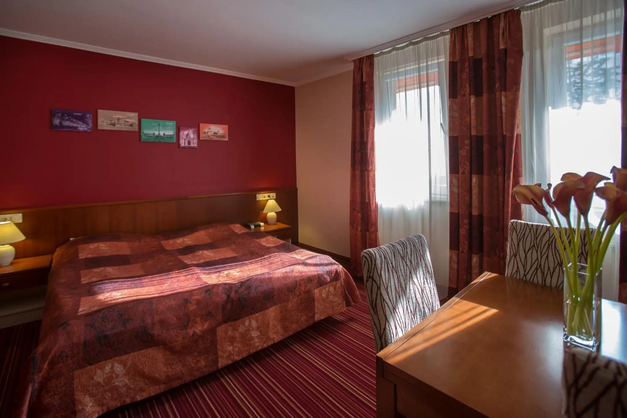 Bed in City Home Budapest