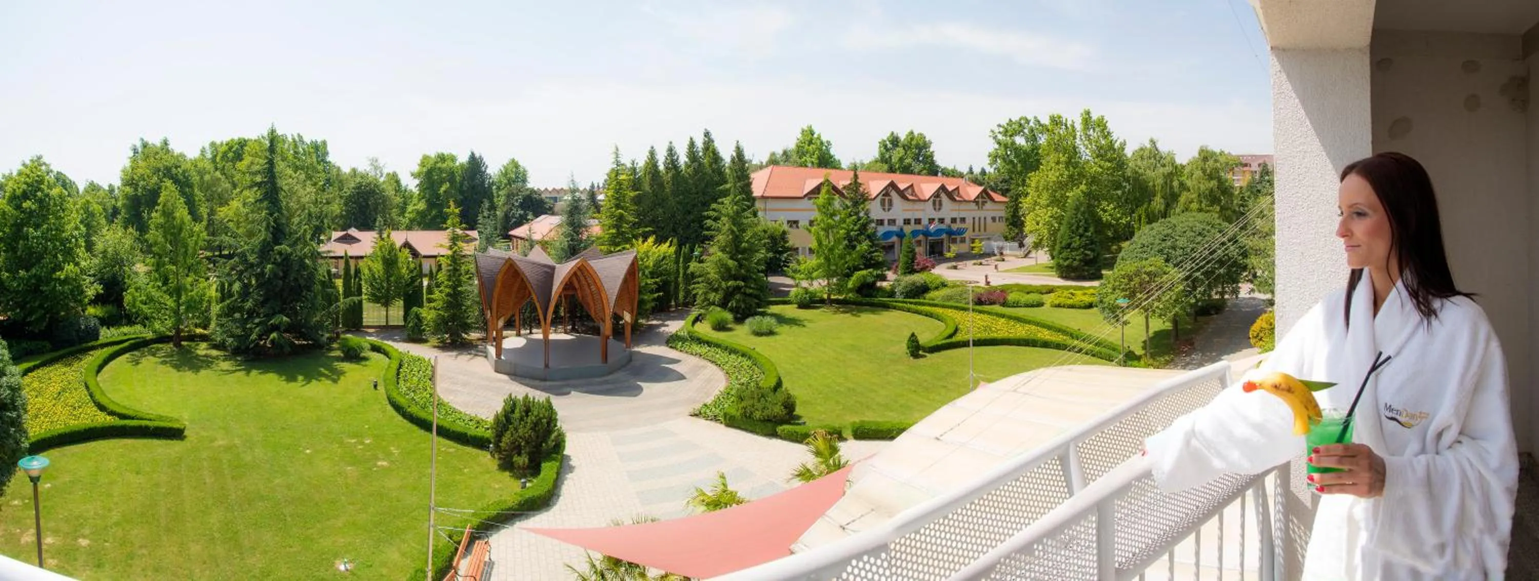 Garden in MenDan Magic Spa & Wellness Hotel