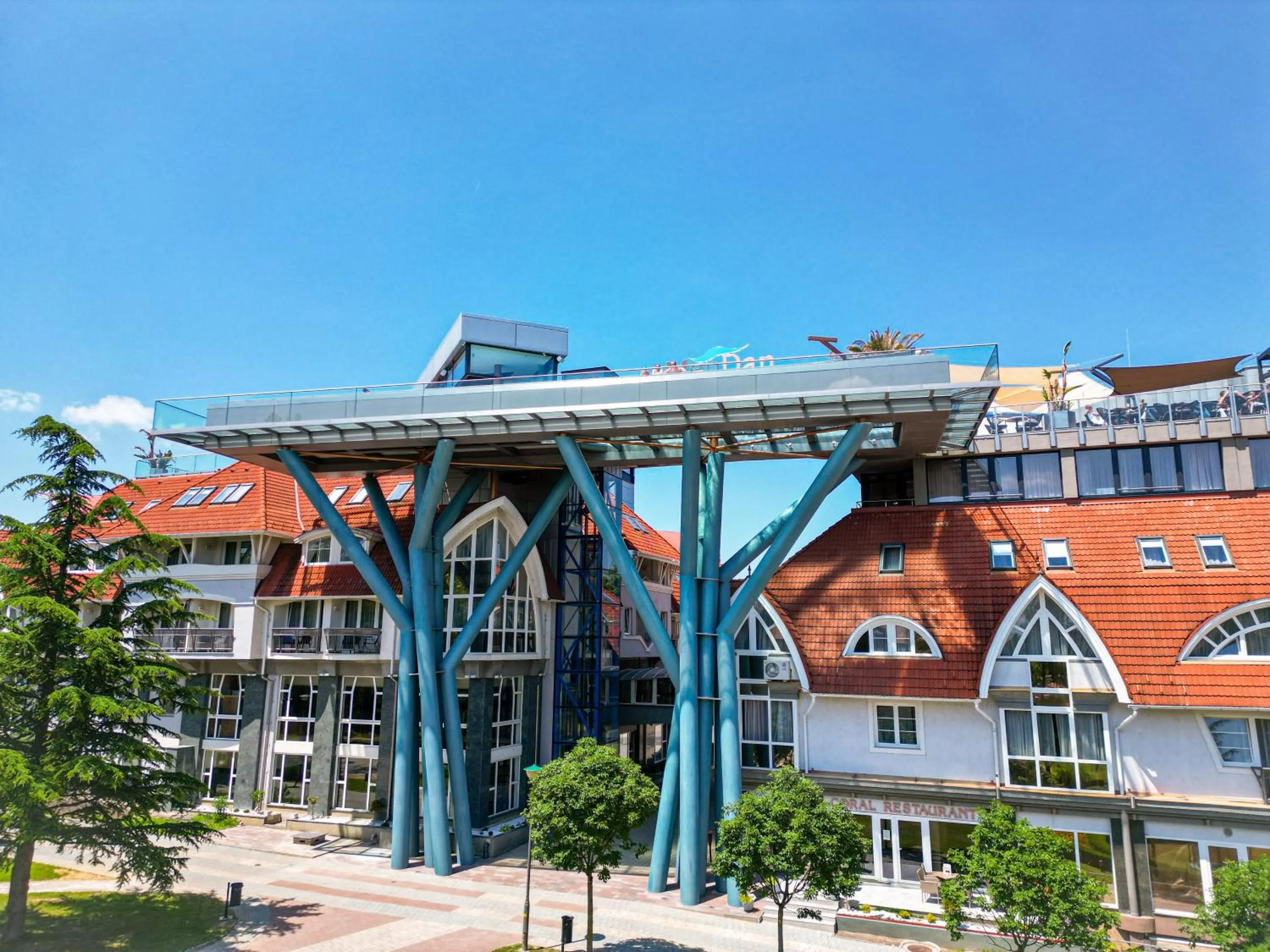 Property building in MenDan Magic Spa & Wellness Hotel