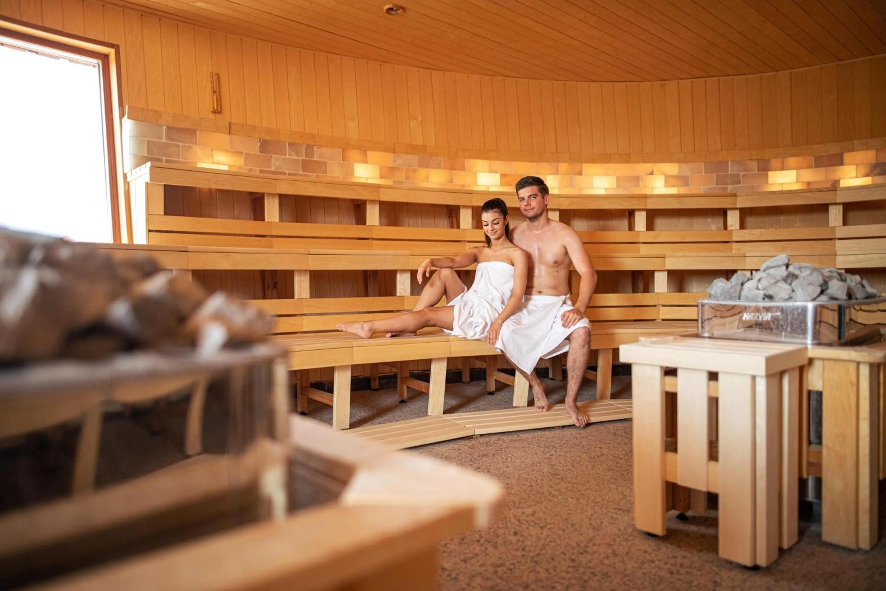 Sauna in MenDan Magic Spa & Wellness Hotel
