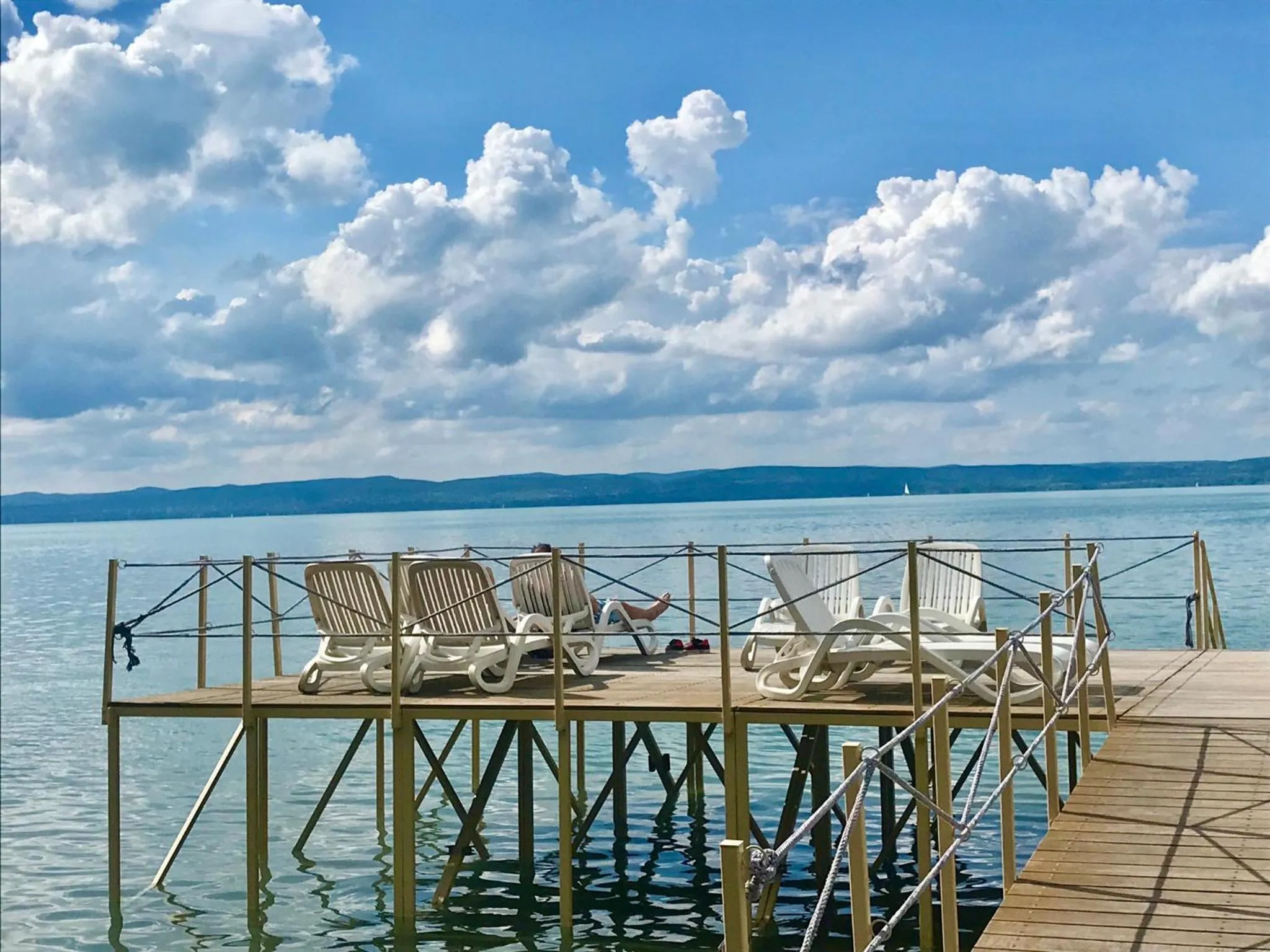 Beach in Residence Hotel Balaton