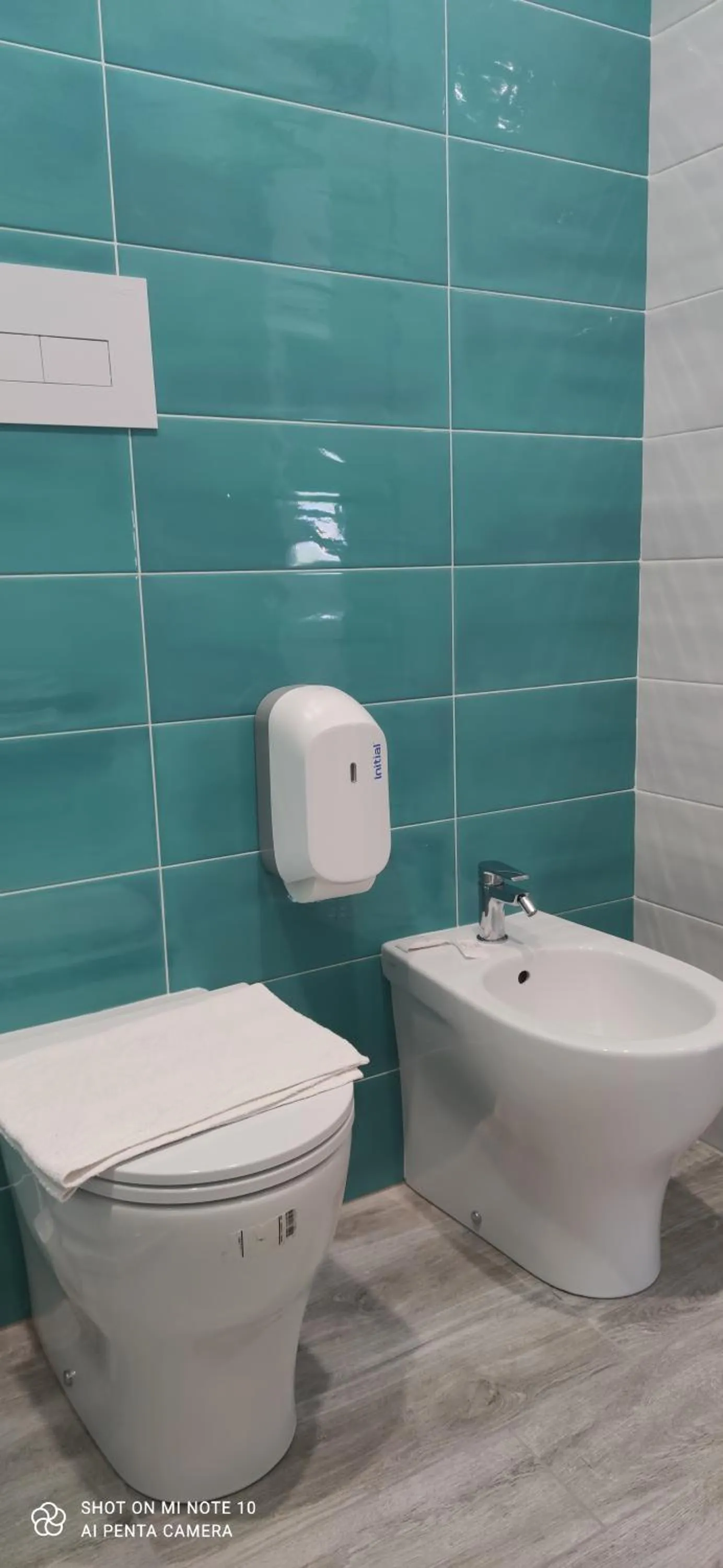 Bathroom in B & B LE GEMELLINE