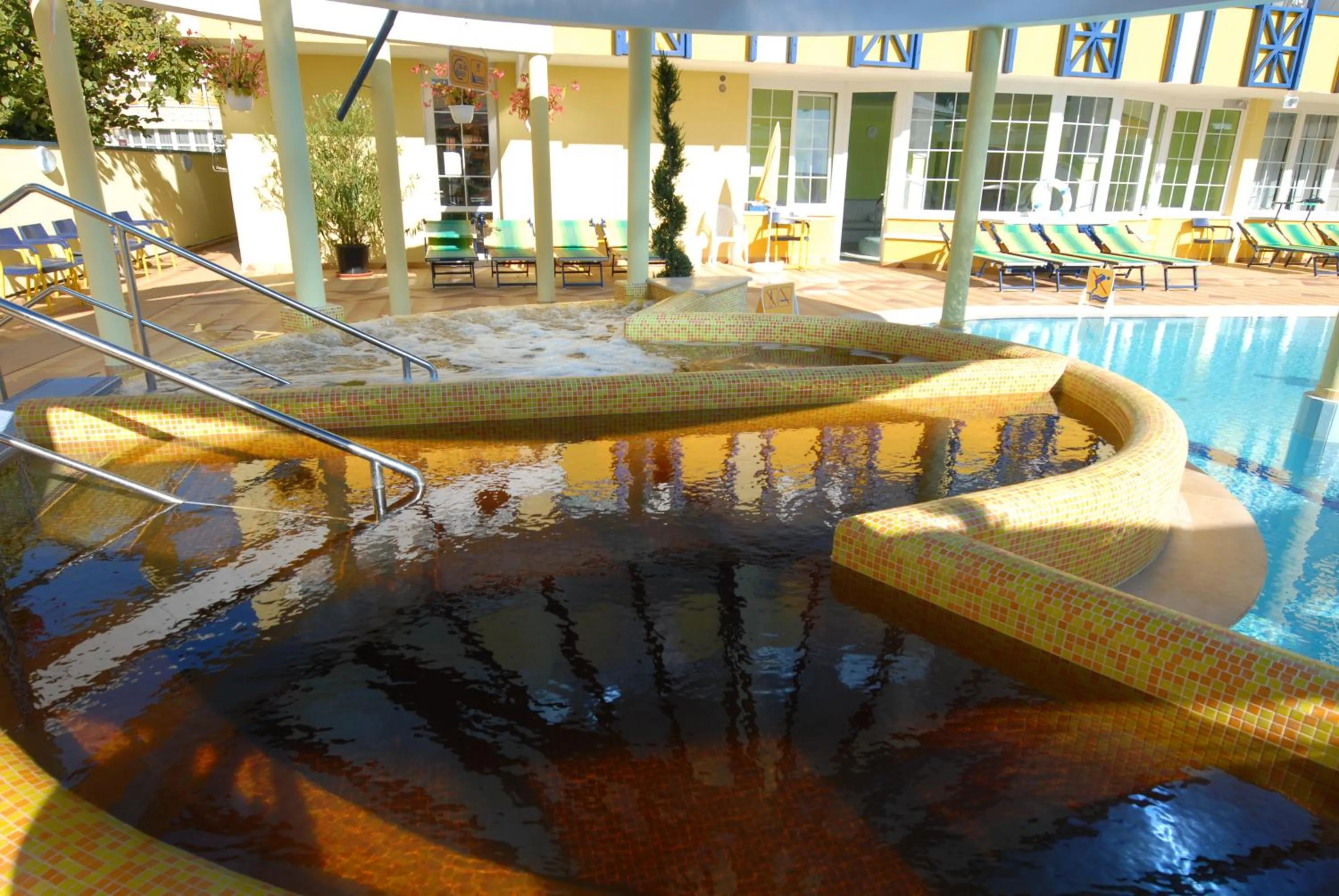 Swimming pool in Hotel Rudolf