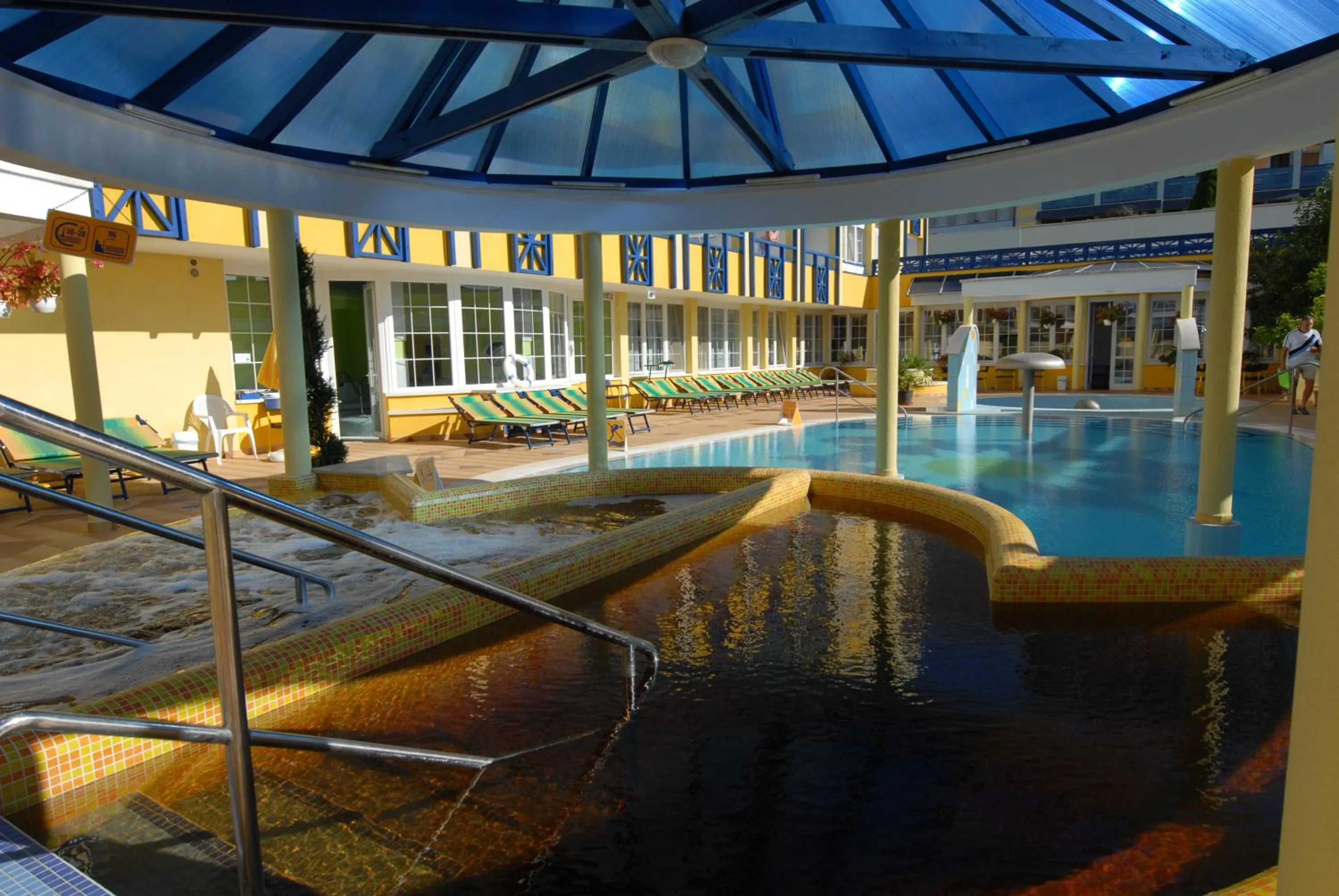Swimming pool in Hotel Rudolf
