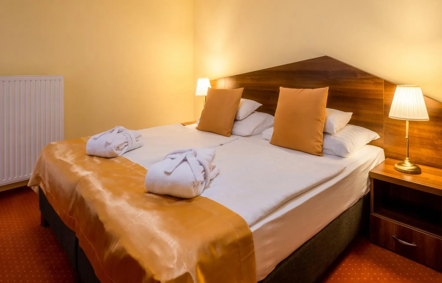 Bedroom, Bed in Hotel Margareta