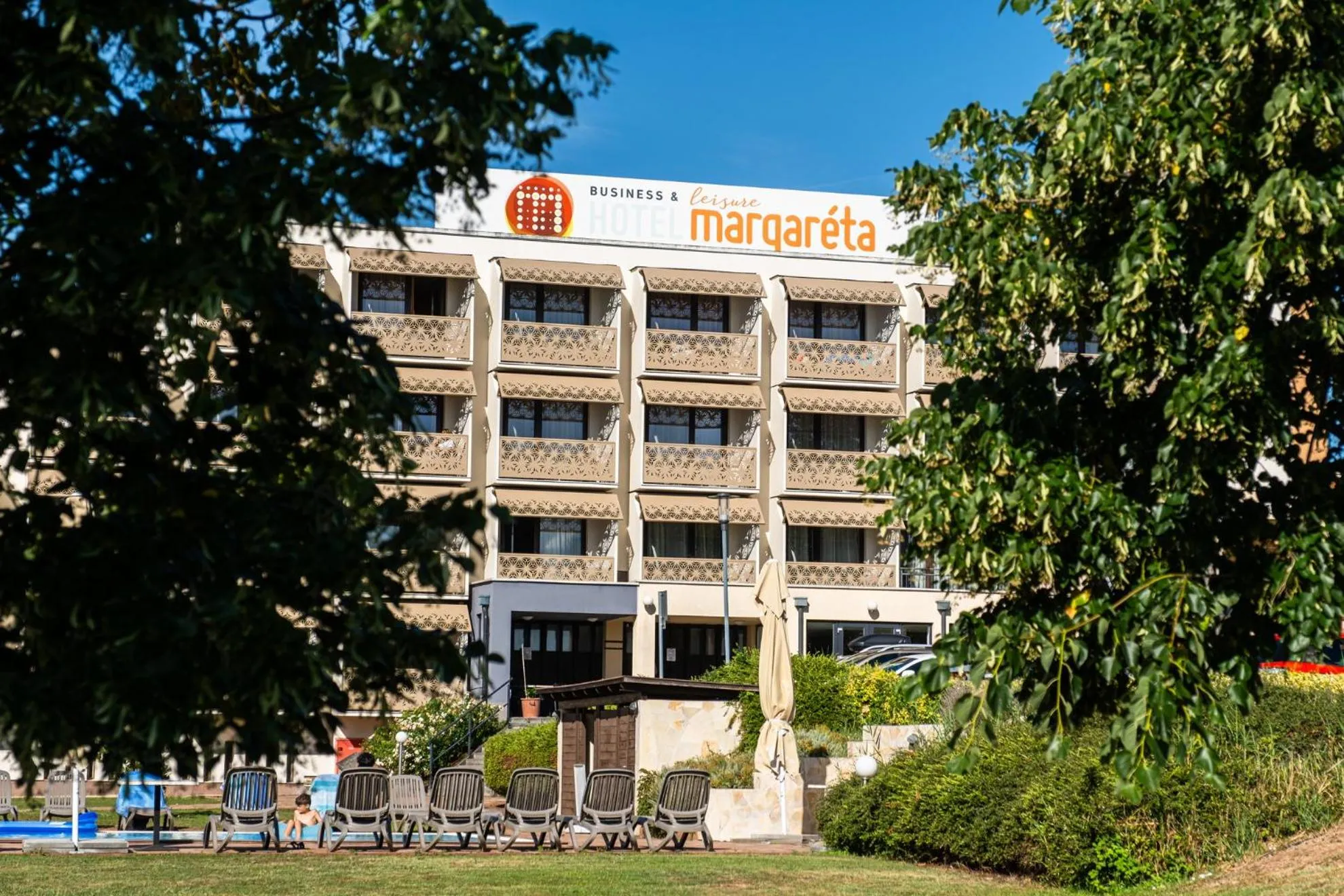 Property building in Hotel Margareta