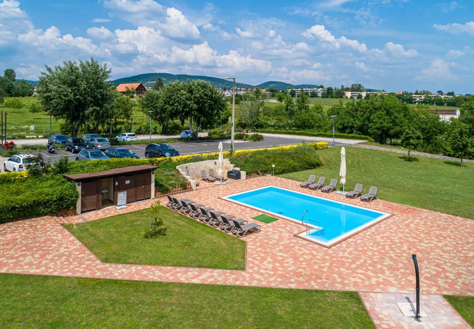 Swimming pool in Hotel Margareta